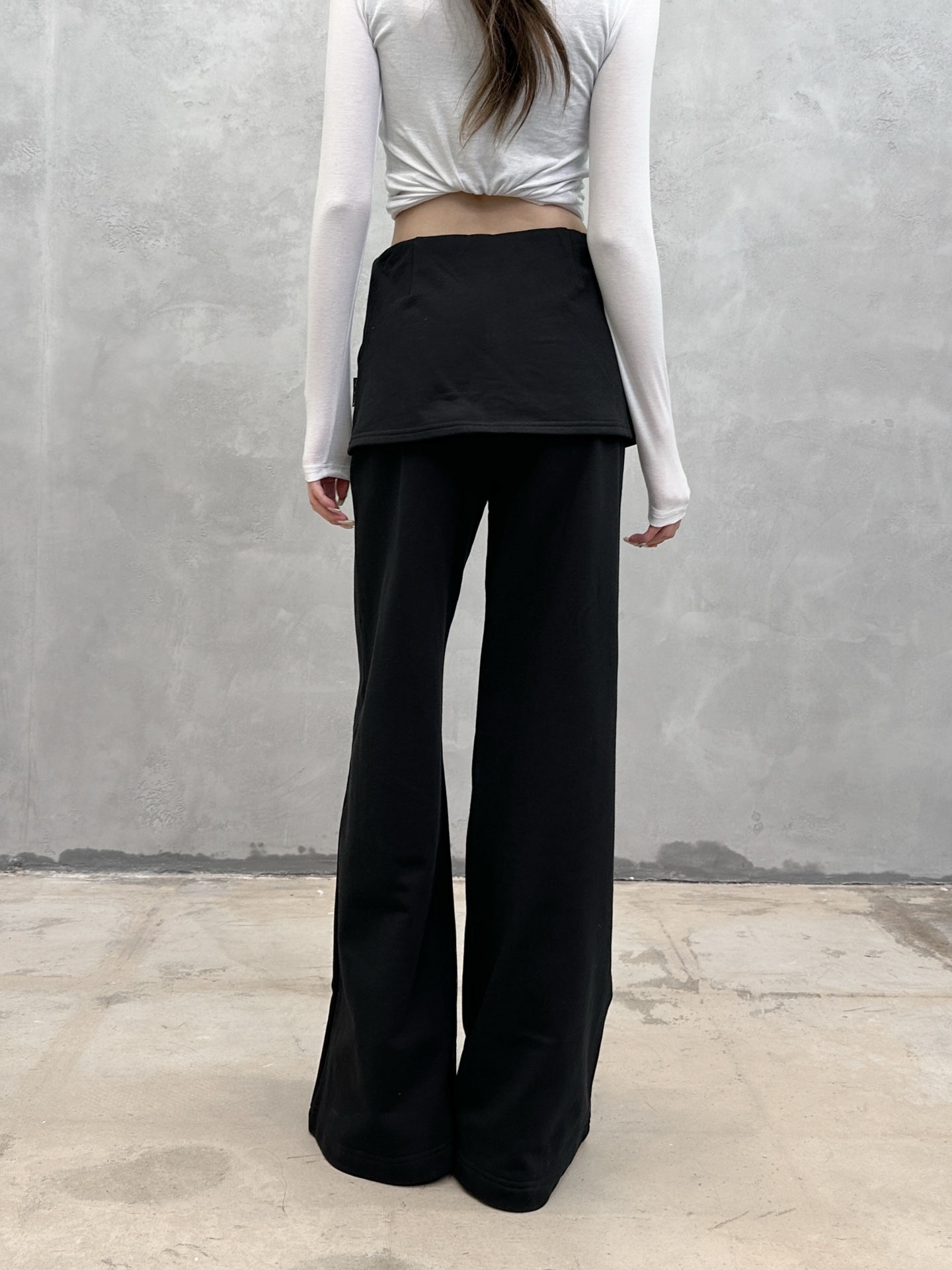 Acne ｜ 新款休闲裤，成衣洗水工艺加假两件款式，休闲时尚，尺码sml