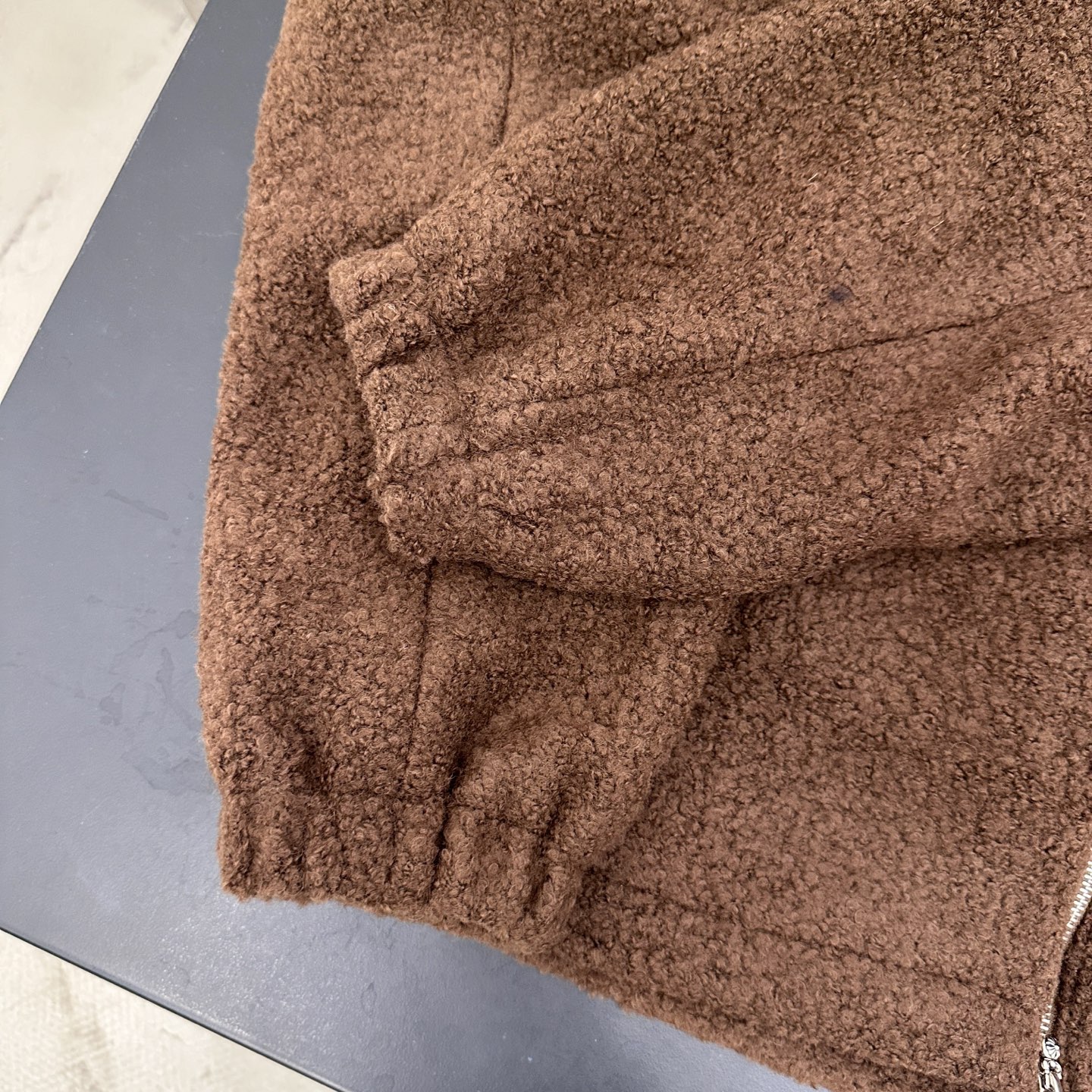 克罗心 ｜ 新款休闲外套，进口羊圈羊毛面料加品牌定制提花里布，手工车十字标，男女同款，尺码sml