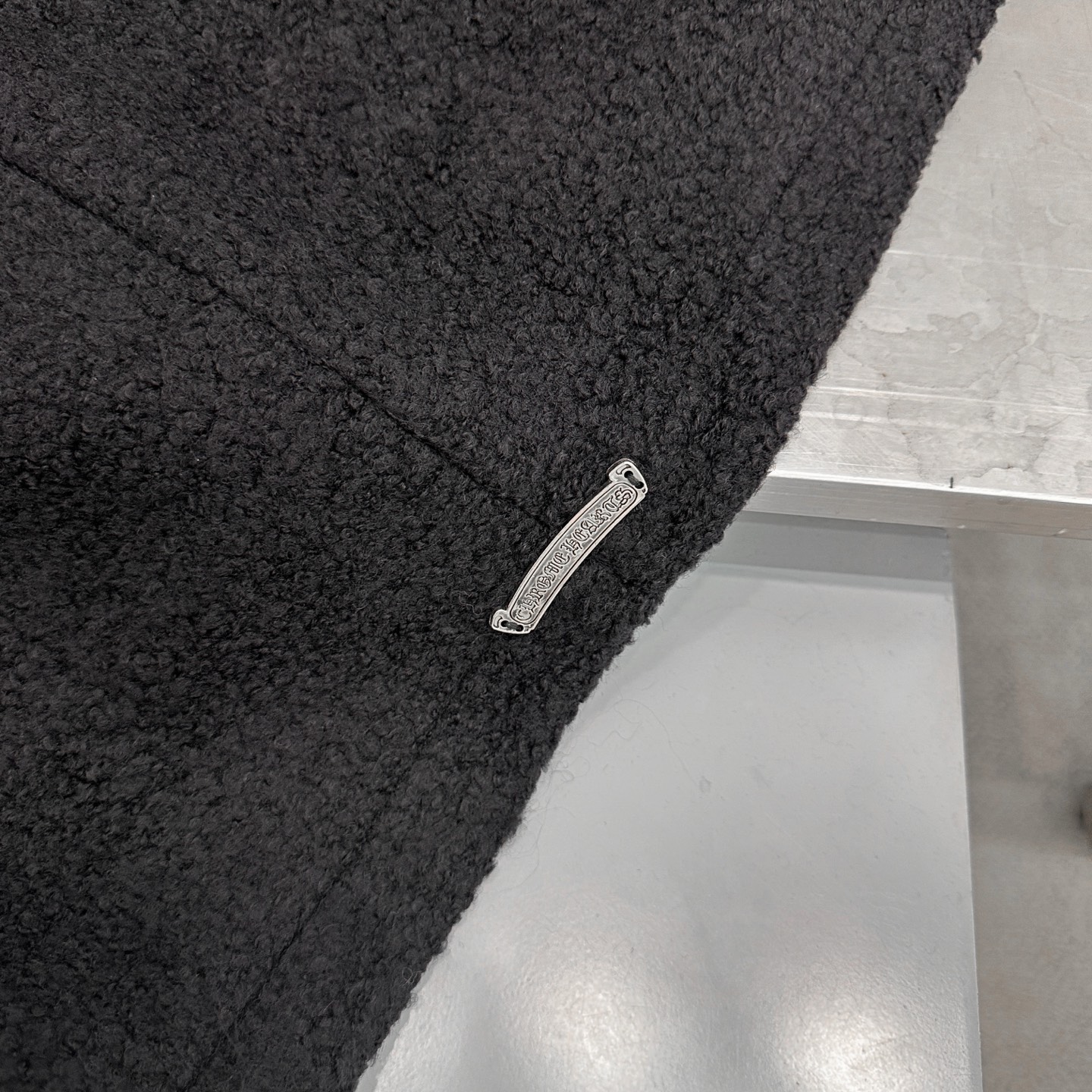 克罗心 ｜ 新款休闲外套，进口羊圈羊毛面料加品牌定制提花里布，手工车十字标，男女同款，尺码sml