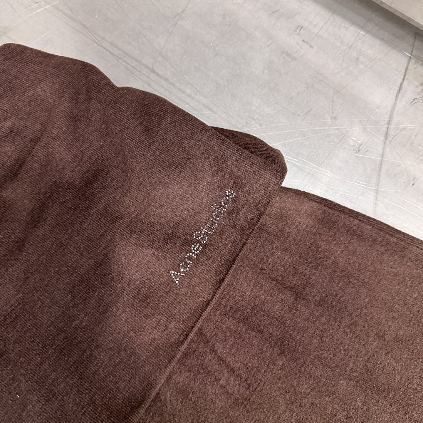 Acne ｜ 新款休闲裤，经典烫钻标，人棉混纺面料，休闲假两件款式，尺码sml