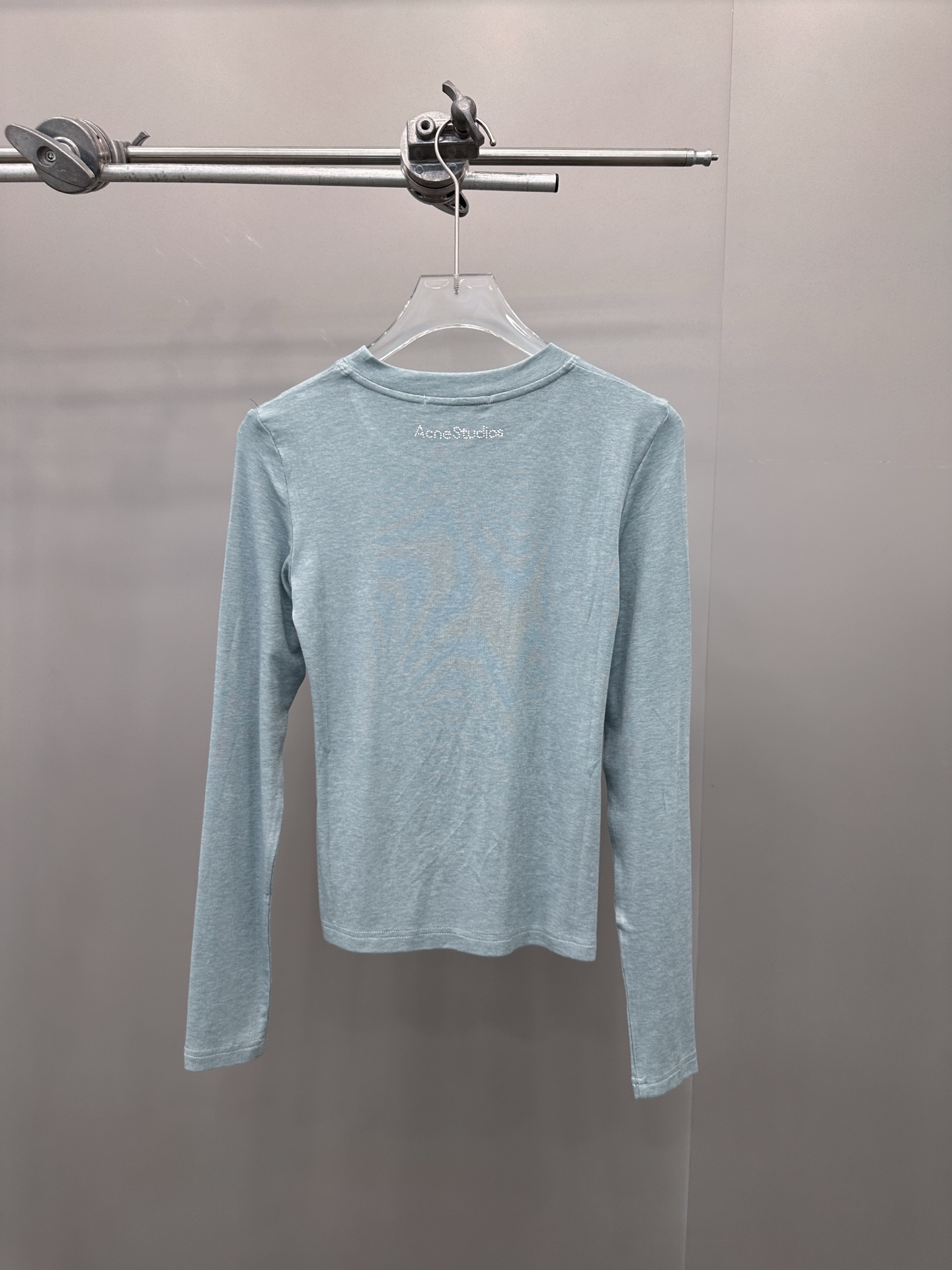 Acne ｜ 新款长袖打底，成衣洗水烫钻工艺，莱赛尔混纺面料，休闲时尚，尺码sml