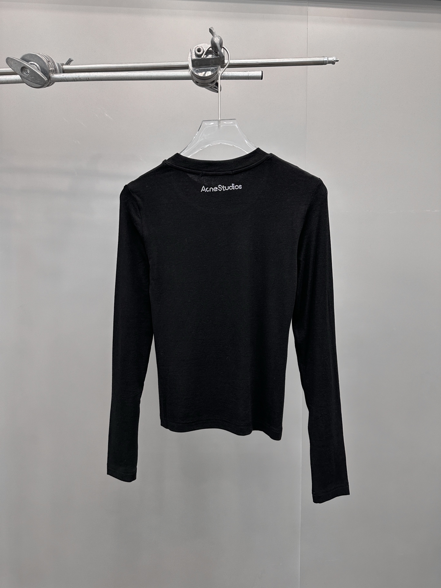 Acne ｜ 新款长袖打底，成衣洗水烫钻工艺，莱赛尔混纺面料，休闲时尚，尺码sml