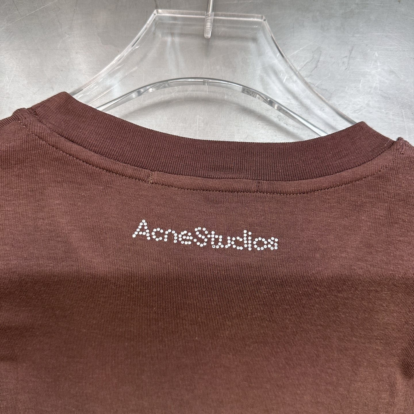 Acne ｜ 新款长袖打底，成衣洗水烫钻工艺，莱赛尔混纺面料，休闲时尚，尺码sml