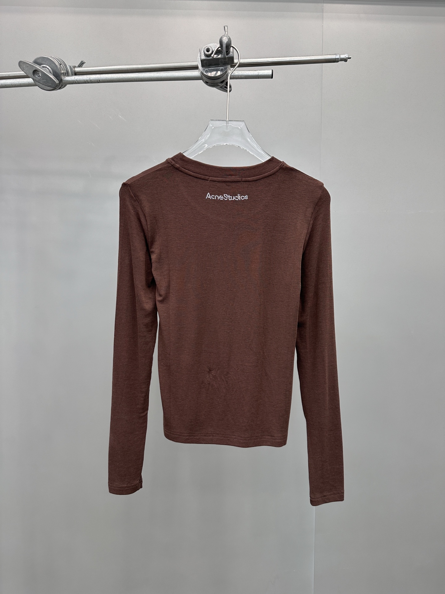 Acne ｜ 新款长袖打底，成衣洗水烫钻工艺，莱赛尔混纺面料，休闲时尚，尺码sml