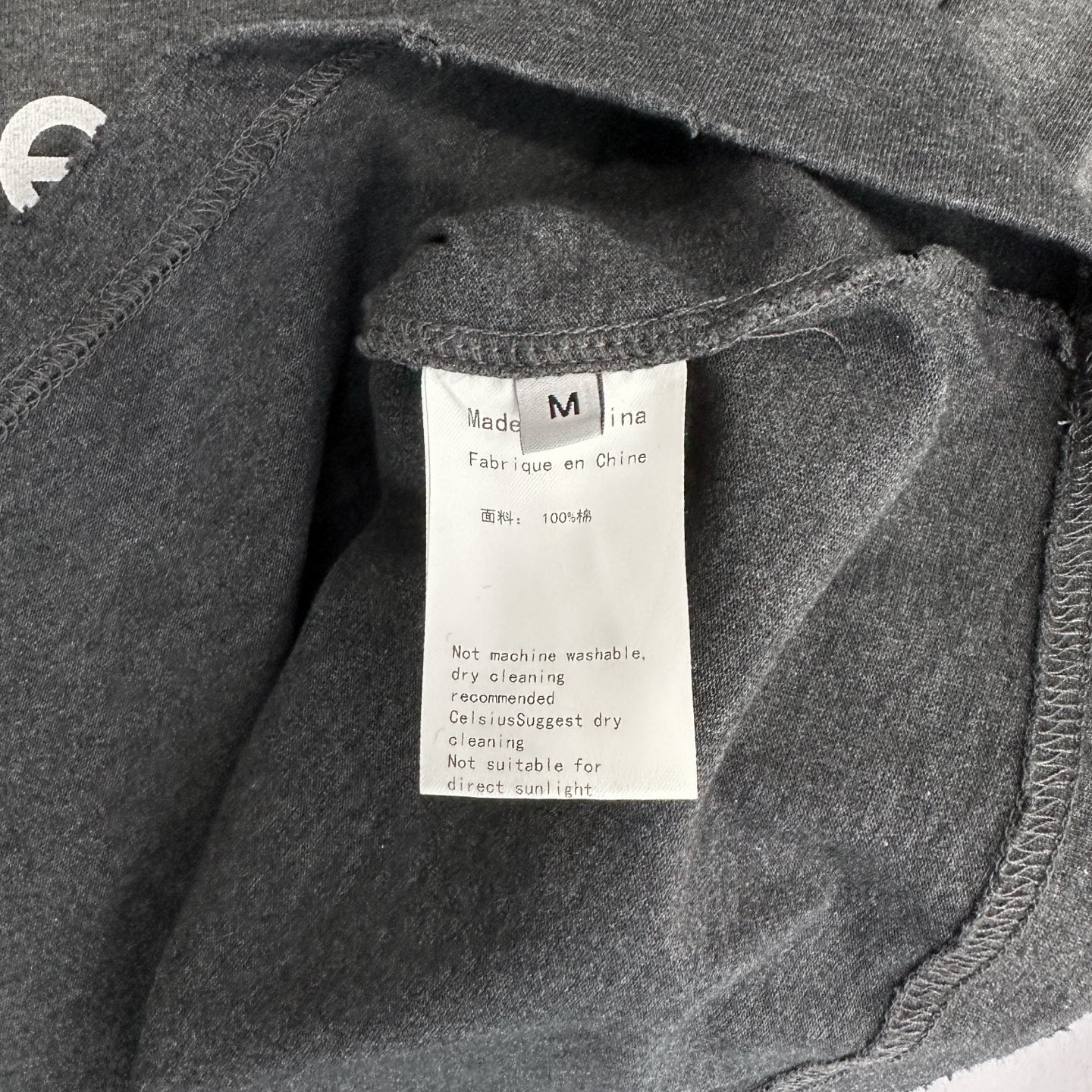 巴黎 ｜ 新款长袖t，成衣洗水喷色吊磨工艺加多处印花，男女同款，尺码sml