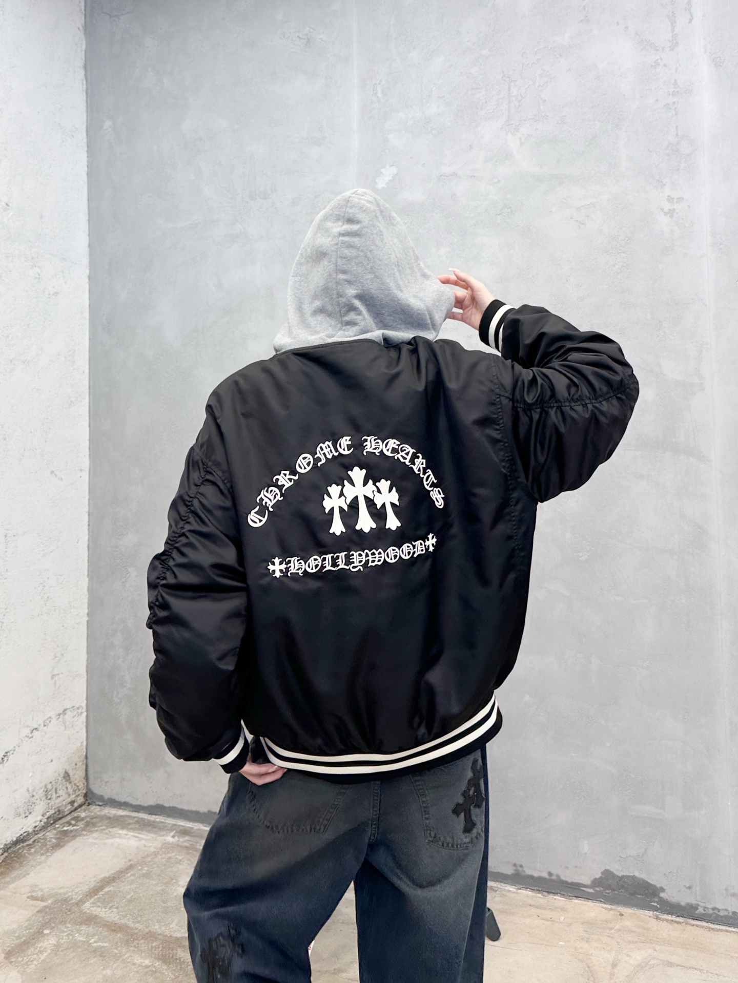 克罗心 ｜ 新款棉服外套，经典刺绣标，棒球服假两件棉服款式，男女同款，尺码sml