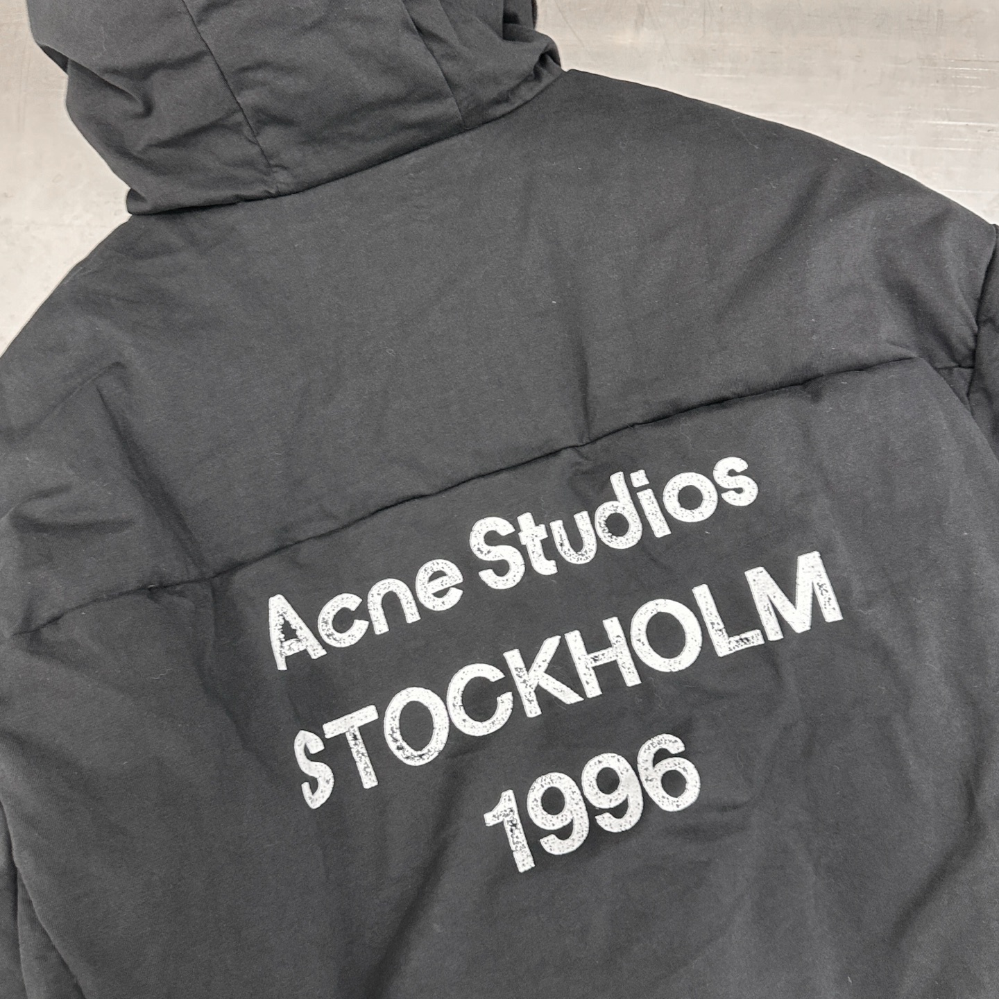 Acne ｜ 新款休闲羽绒服，成衣洗水印花工艺加90鹅绒填充，男女同款，尺码sml