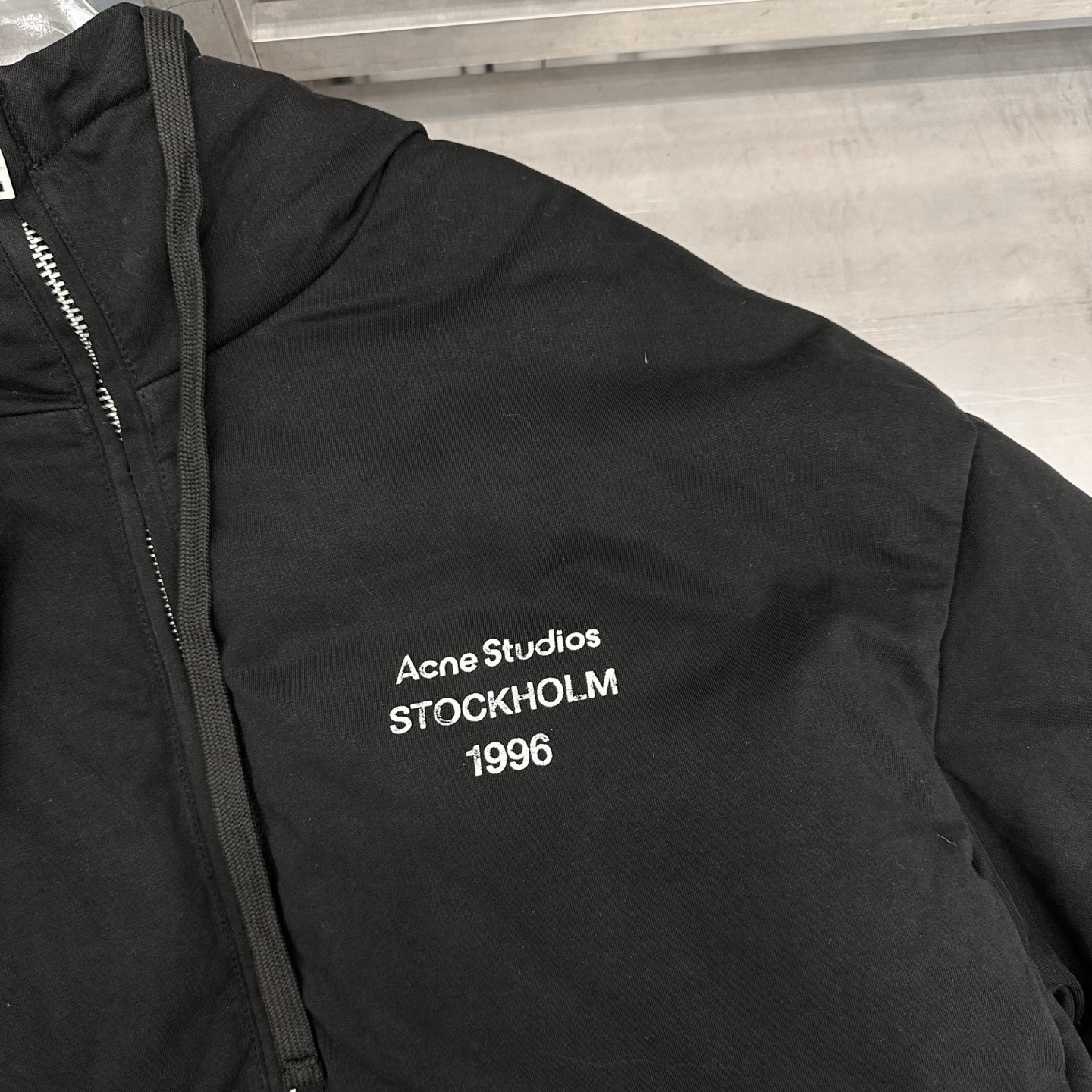 Acne ｜ 新款休闲羽绒服，成衣洗水印花工艺加90鹅绒填充，男女同款，尺码sml