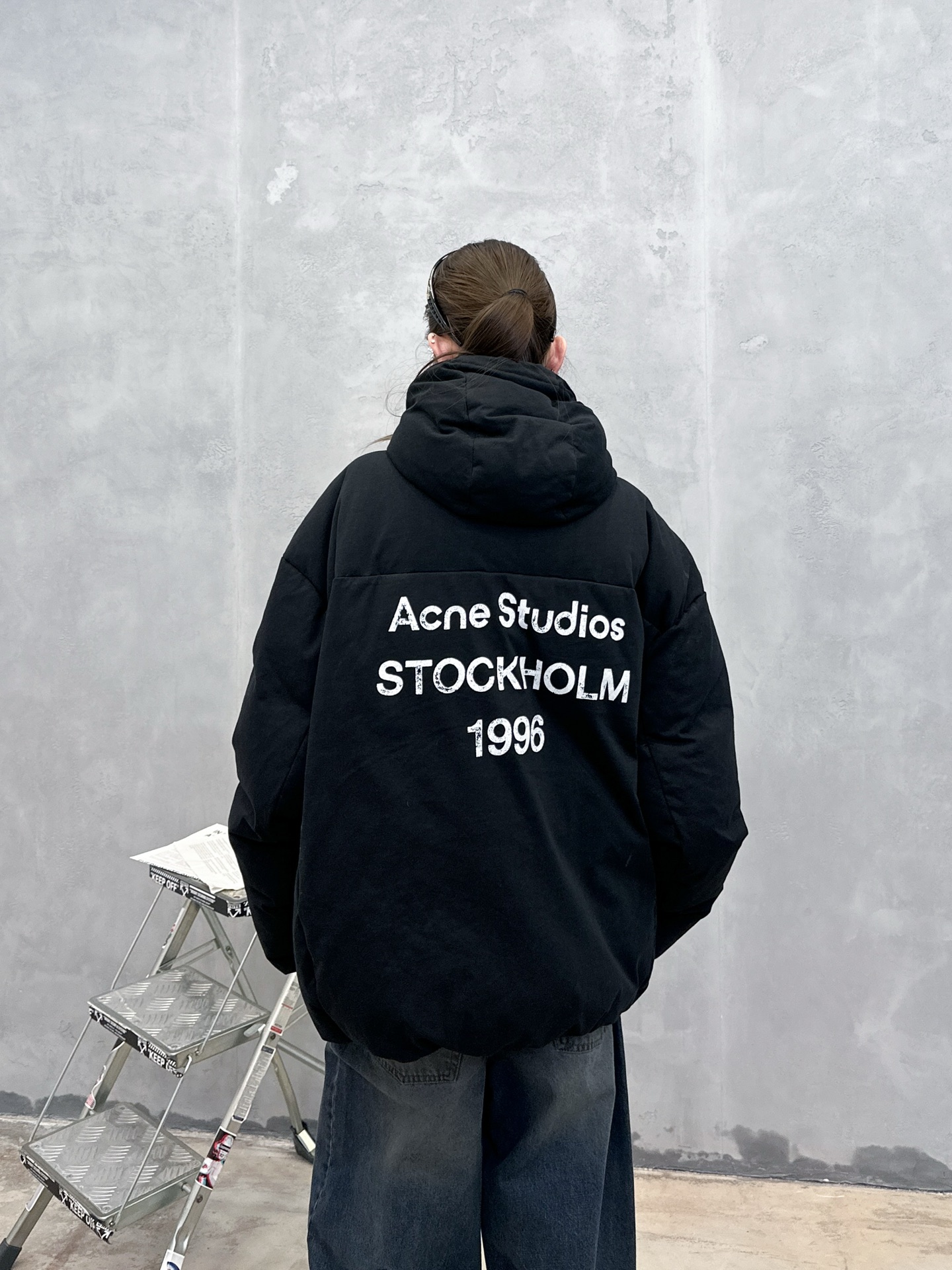 Acne ｜ 新款休闲羽绒服，成衣洗水印花工艺加90鹅绒填充，男女同款，尺码sml