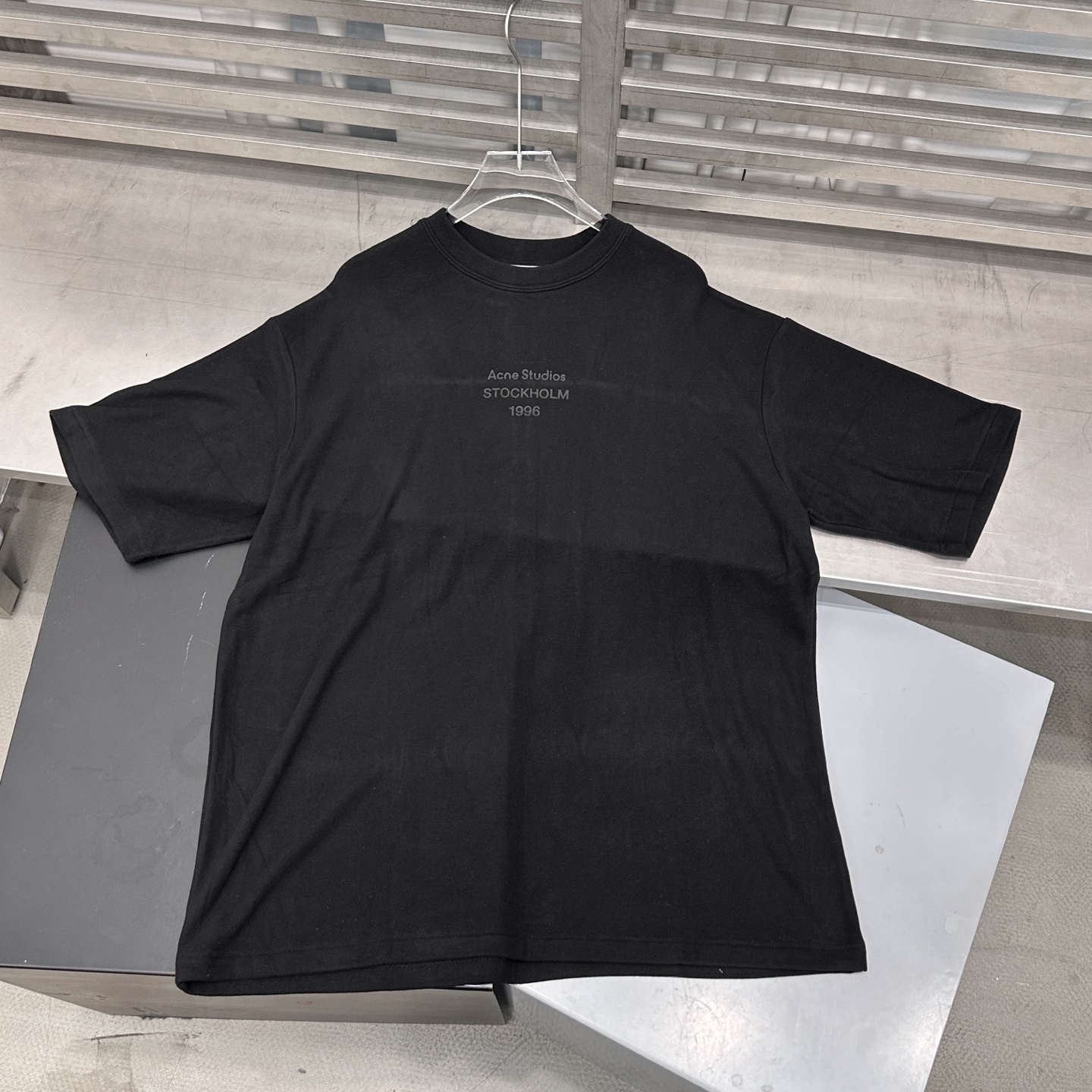 Acne ｜ 新款短袖t，成衣洗水加经典厚版印花工艺，进口最新再生纤维保暖面料，男女同款，尺码sml