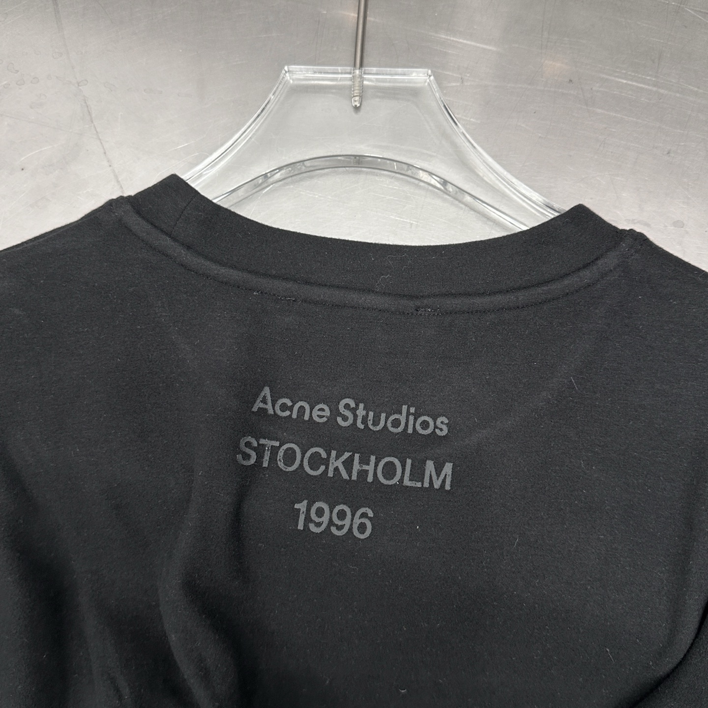 Acne ｜ 新款短袖t，成衣洗水加经典厚版印花工艺，进口最新再生纤维保暖面料，男女同款，尺码sml