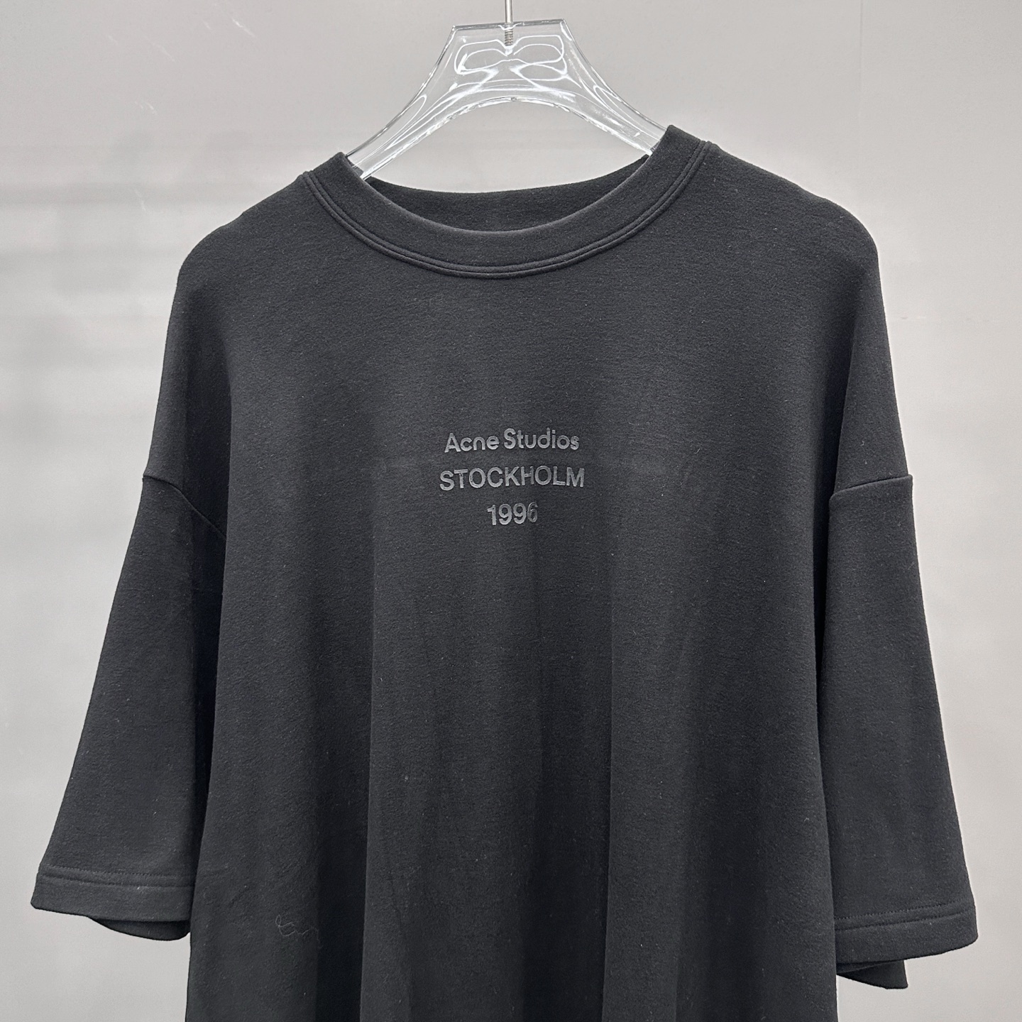 Acne ｜ 新款短袖t，成衣洗水加经典厚版印花工艺，进口最新再生纤维保暖面料，男女同款，尺码sml