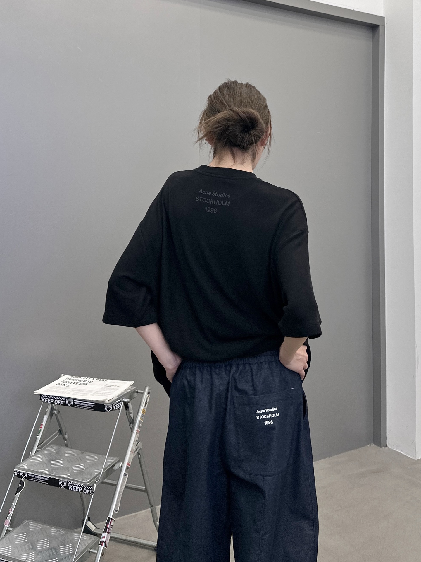 Acne ｜ 新款短袖t，成衣洗水加经典厚版印花工艺，进口最新再生纤维保暖面料，男女同款，尺码sml