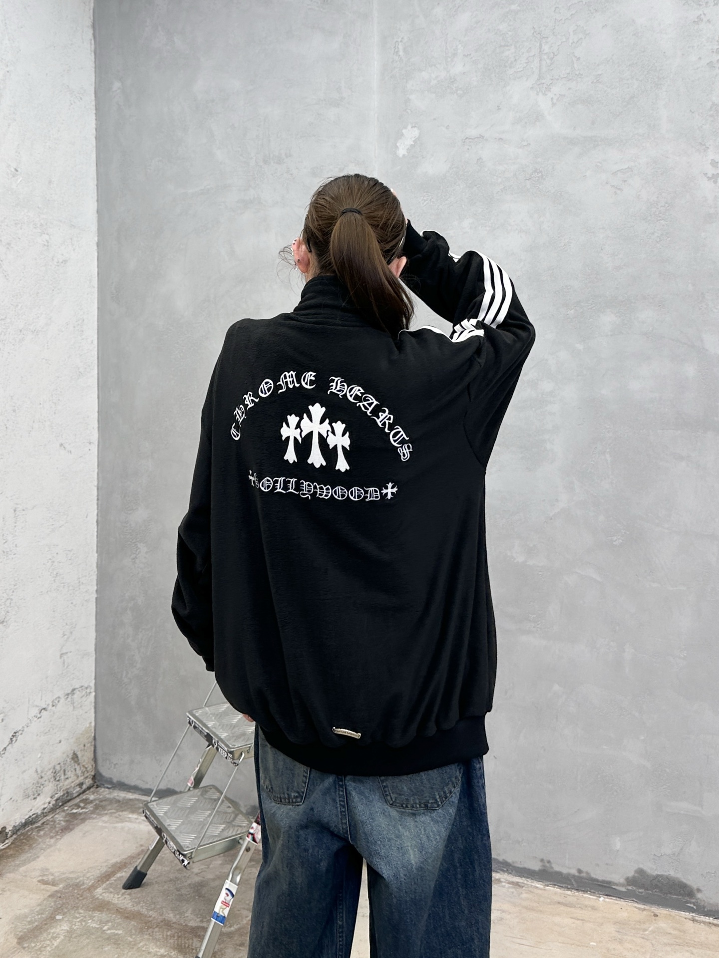 克罗心 ｜ 新款休闲开衫上衣，经典刺绣标加手工车侧杠工艺，高密保暖摇粒绒面料，男女同款，尺码sml