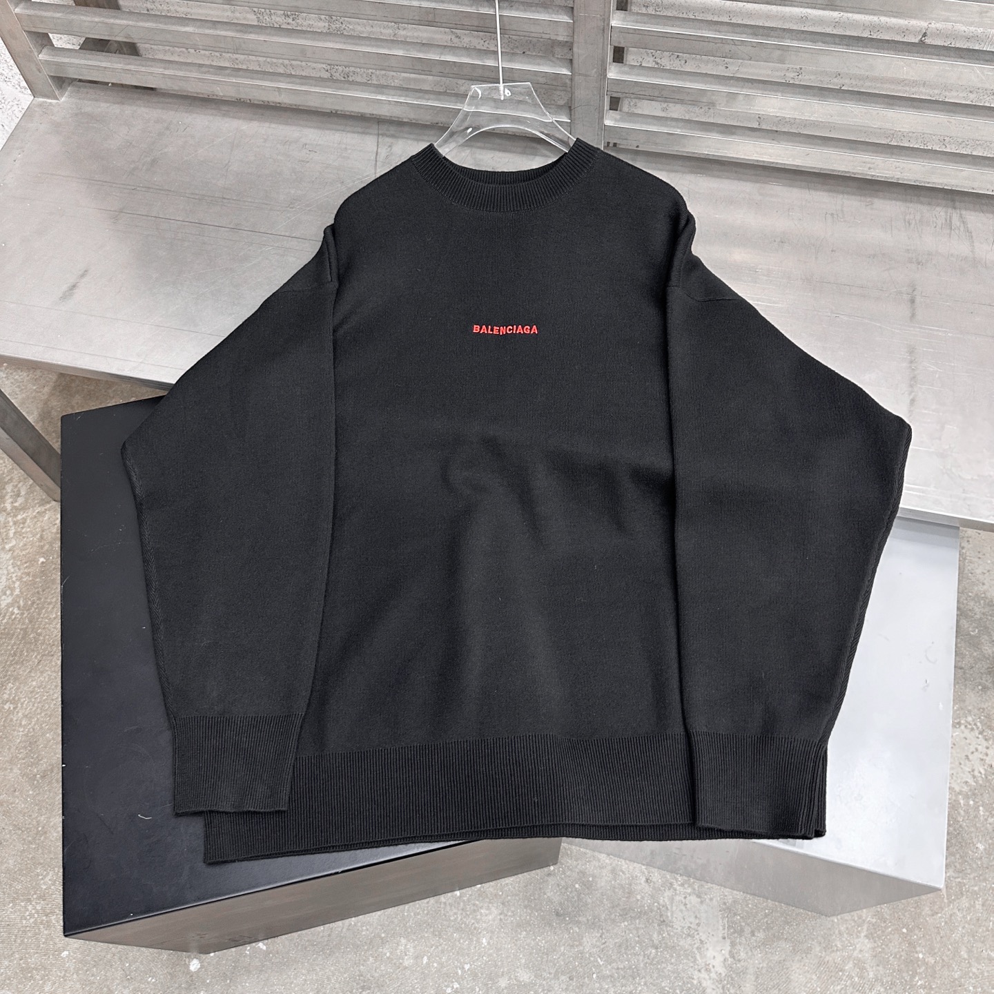 巴黎 ｜ 新款羊毛上衣，经典刺绣标，羊毛混纺纱线，休闲时尚，男女同款，尺码sml