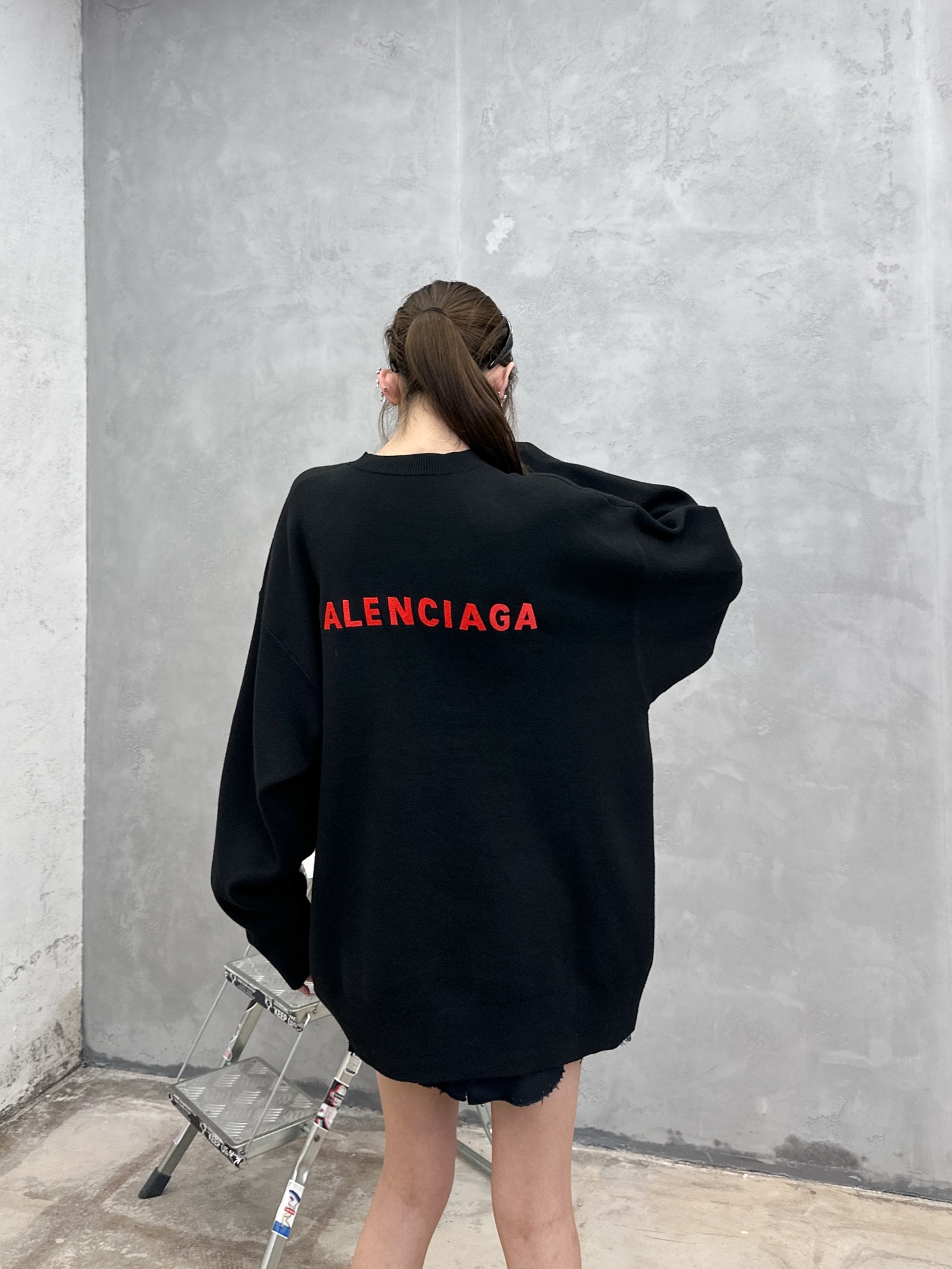 巴黎 ｜ 新款羊毛上衣，经典刺绣标，羊毛混纺纱线，休闲时尚，男女同款，尺码sml