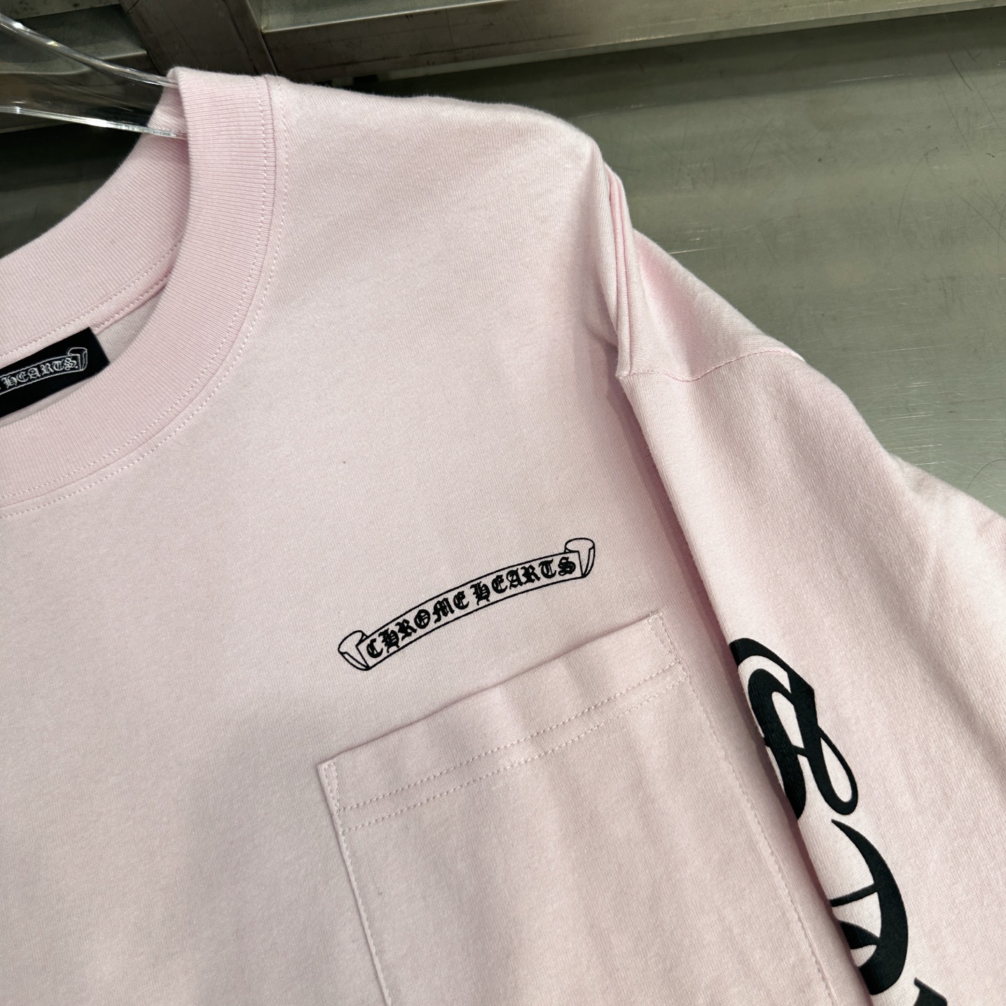 Chrome Hearts new long sleeve T-shirt, unisex sizes S/M/L, full print.-Big cat