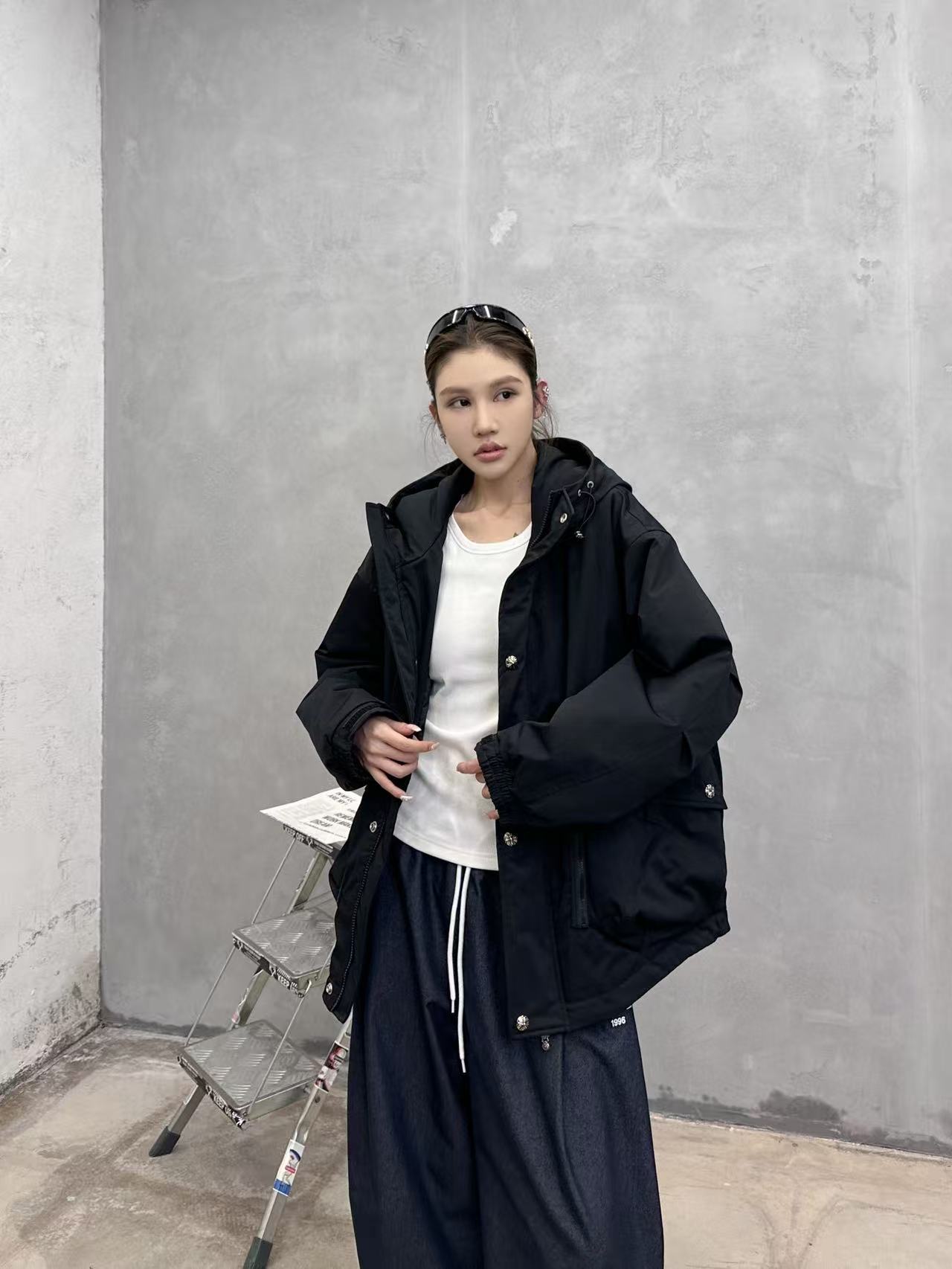 克罗心 ｜ 新款羽绒服，复杂结构休闲款，90鹅绒填充，休闲时尚款式，男女同款，尺码sml