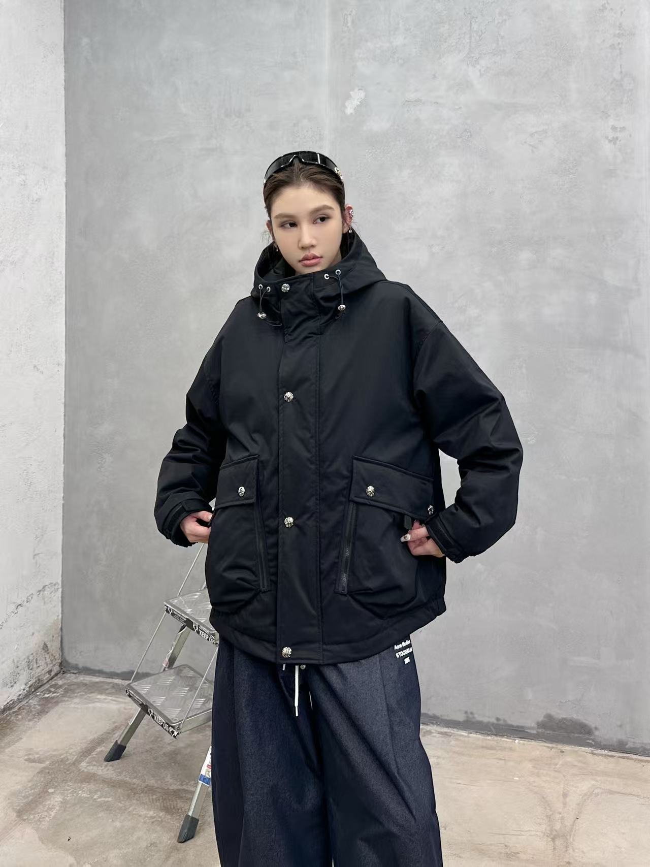 克罗心 ｜ 新款羽绒服，复杂结构休闲款，90鹅绒填充，休闲时尚款式，男女同款，尺码sml