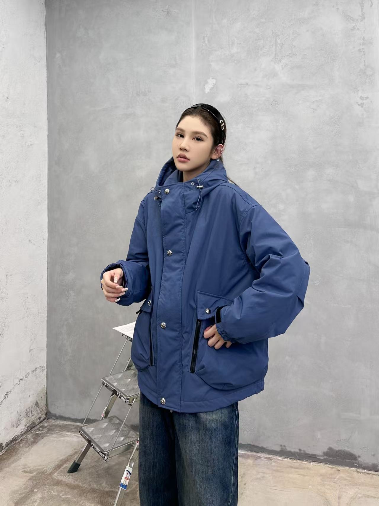 克罗心 ｜ 新款羽绒服，复杂结构休闲款，90鹅绒填充，休闲时尚款式，男女同款，尺码sml