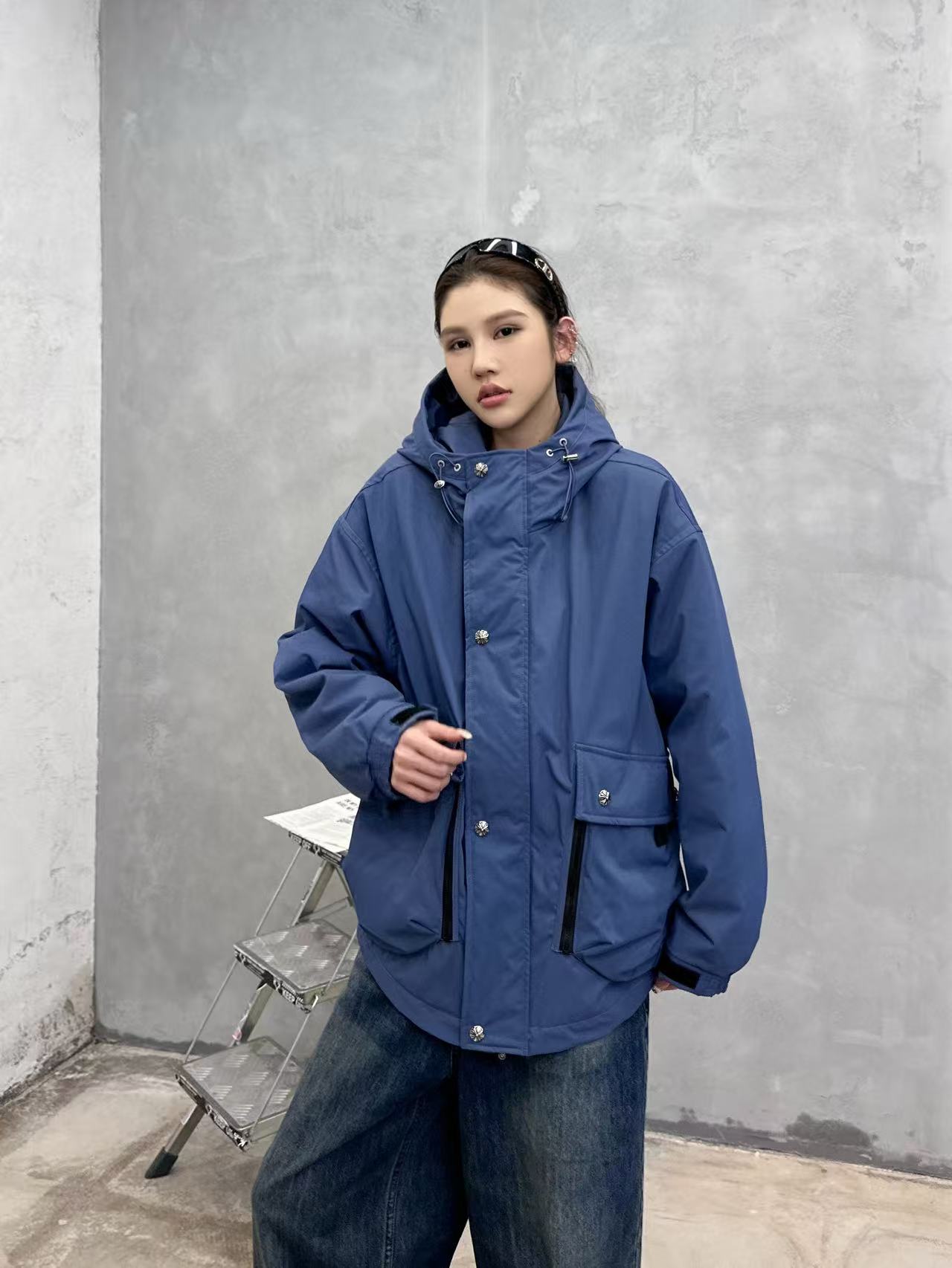 克罗心 ｜ 新款羽绒服，复杂结构休闲款，90鹅绒填充，休闲时尚款式，男女同款，尺码sml