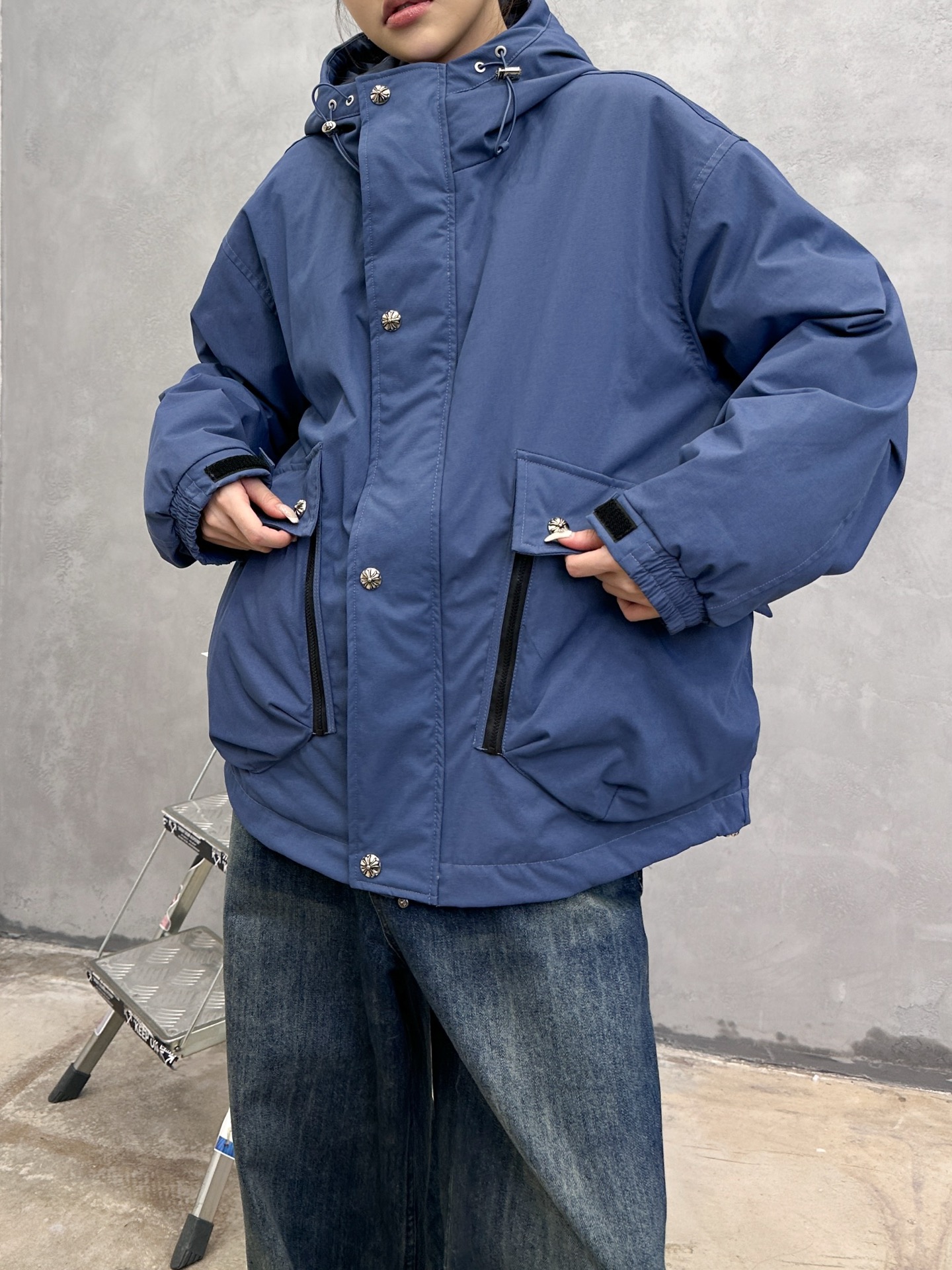 克罗心 ｜ 新款羽绒服，复杂结构休闲款，90鹅绒填充，休闲时尚款式，男女同款，尺码sml