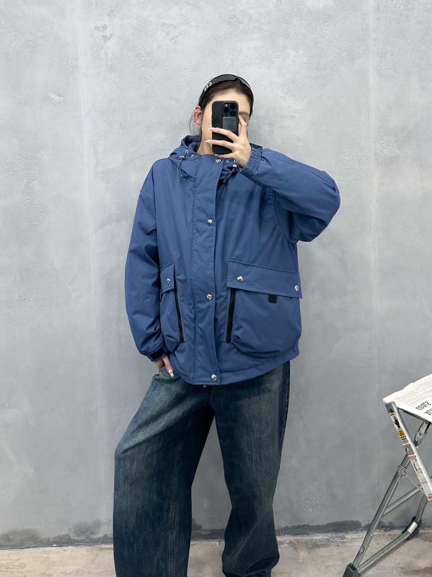 克罗心 ｜ 新款羽绒服，复杂结构休闲款，90鹅绒填充，休闲时尚款式，男女同款，尺码sml