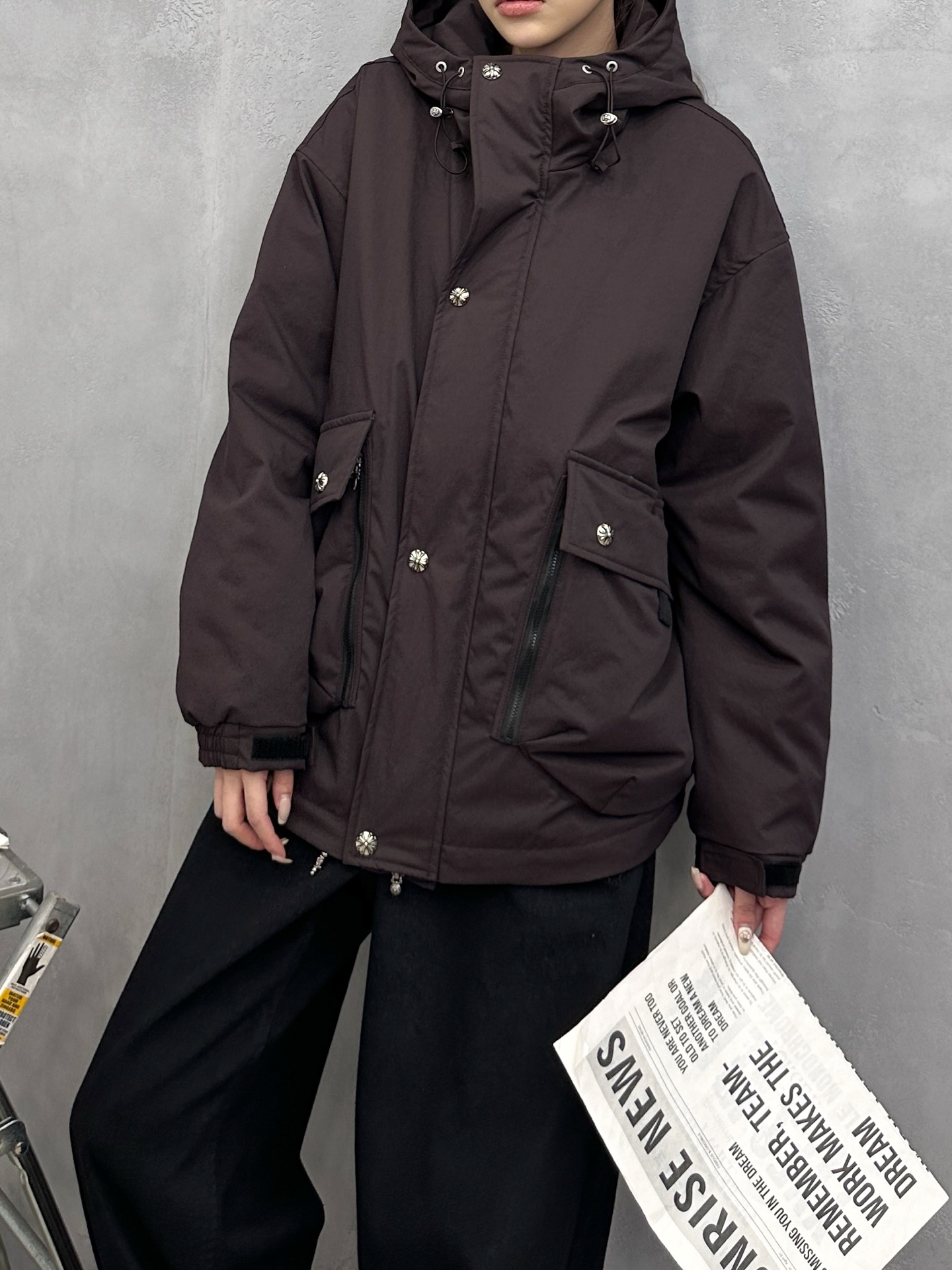 克罗心 ｜ 新款羽绒服，复杂结构休闲款，90鹅绒填充，休闲时尚款式，男女同款，尺码sml