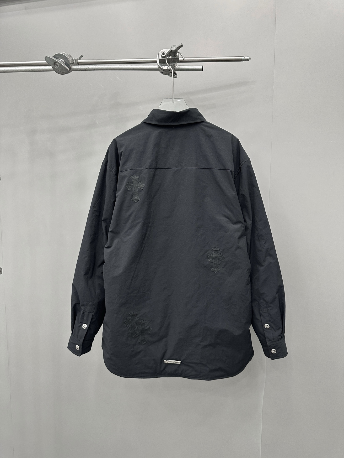 克罗心 ｜ 新款羽绒服，进口高密面料洗水加软工艺，90白鹅绒填充，手工刺绣十字标，男女同款，尺码sml