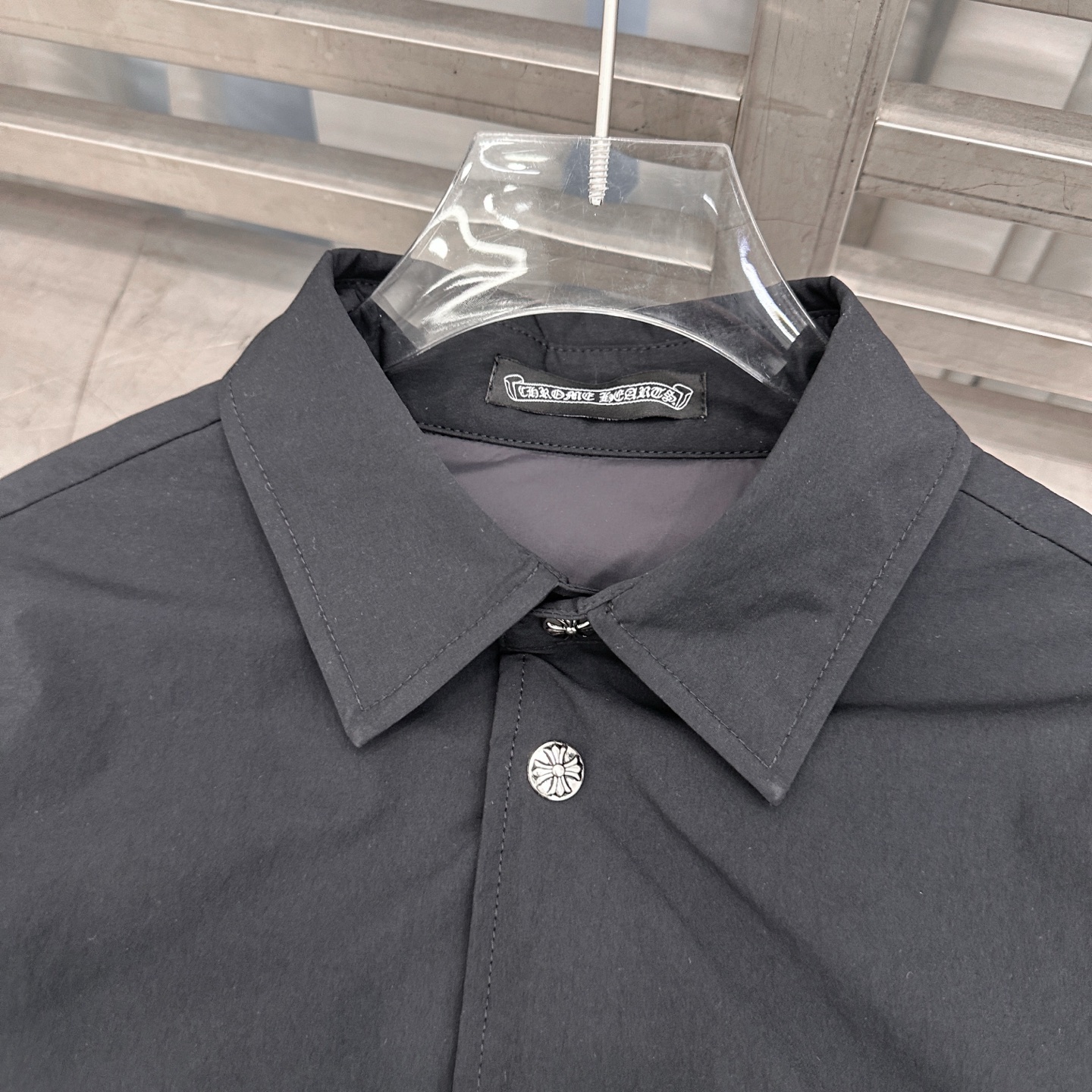 克罗心 ｜ 新款羽绒服，进口高密面料洗水加软工艺，90白鹅绒填充，手工刺绣十字标，男女同款，尺码sml