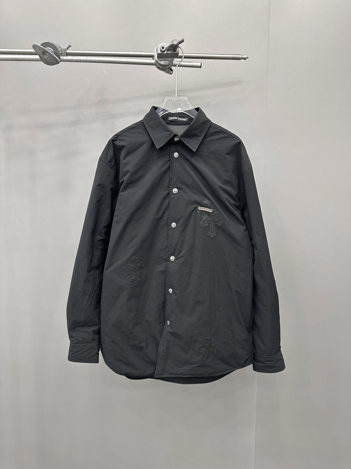 克罗心 ｜ 新款羽绒服，进口高密面料洗水加软工艺，90白鹅绒填充，手工刺绣十字标，男女同款，尺码sml