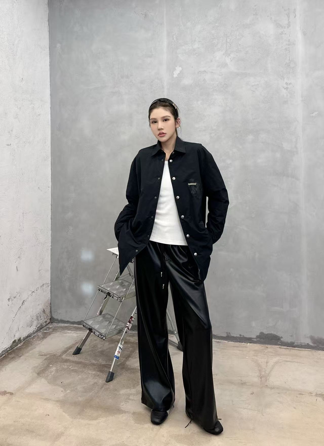 克罗心 ｜ 新款羽绒服，进口高密面料洗水加软工艺，90白鹅绒填充，手工刺绣十字标，男女同款，尺码sml