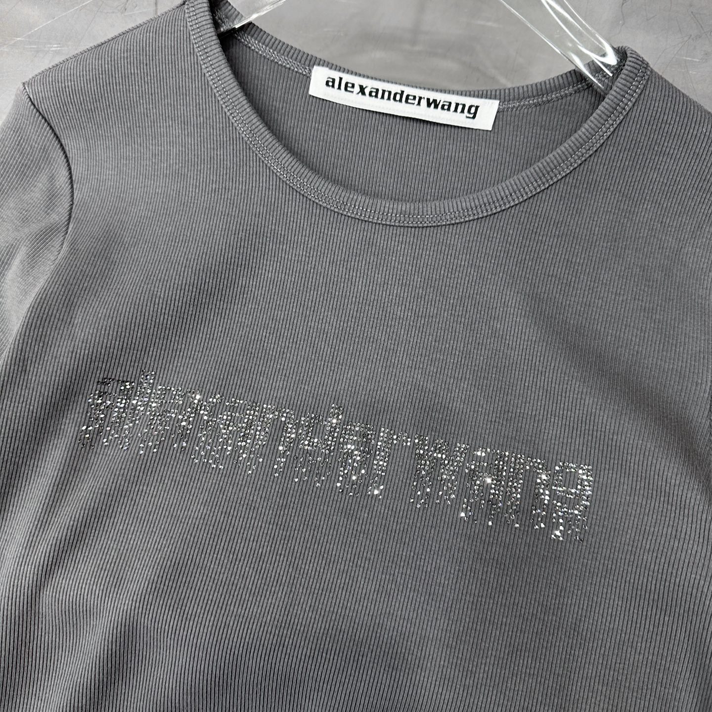 大王 ｜ 新款长袖打底，成衣洗水烫钻工艺，休闲时尚，尺码sml