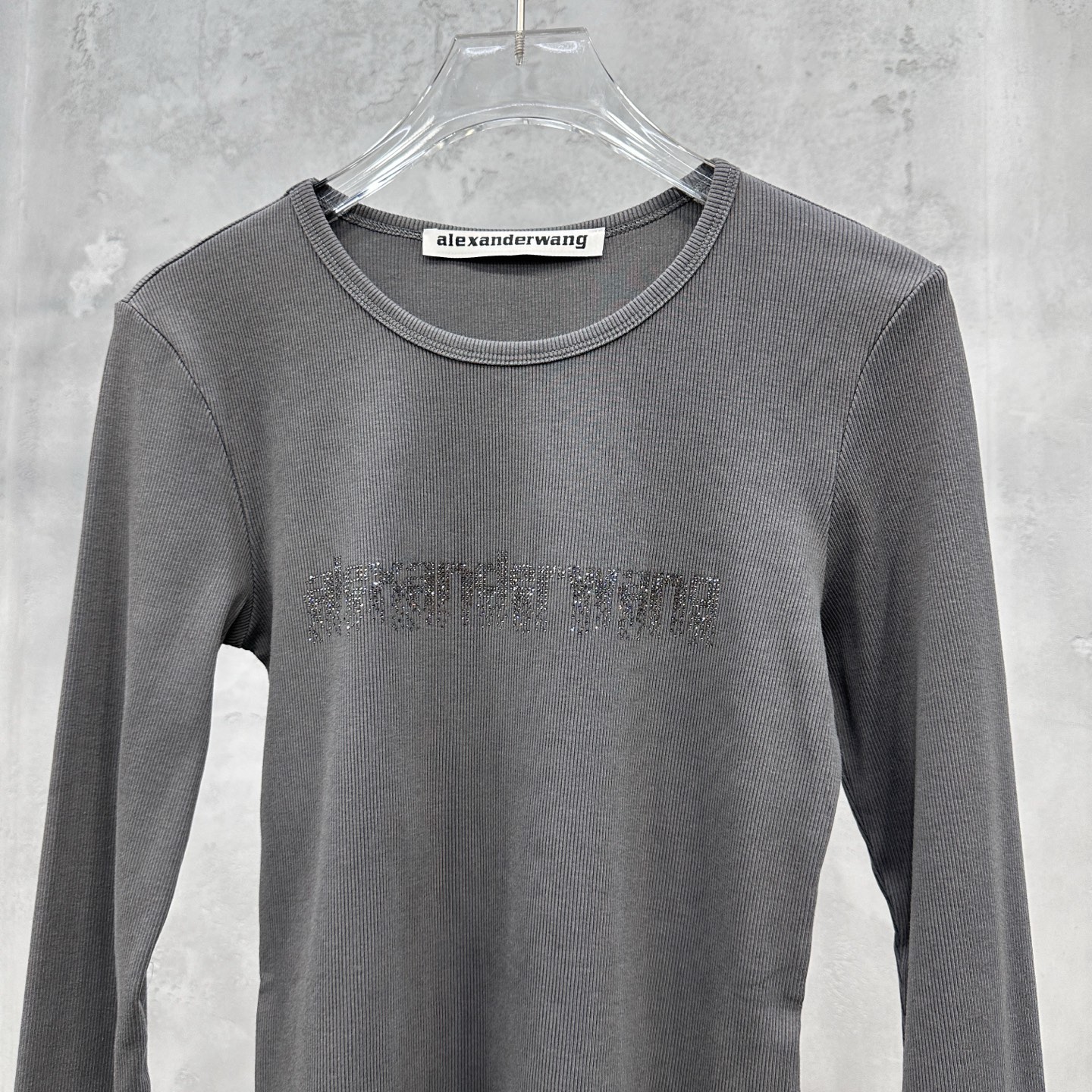 大王 ｜ 新款长袖打底，成衣洗水烫钻工艺，休闲时尚，尺码sml