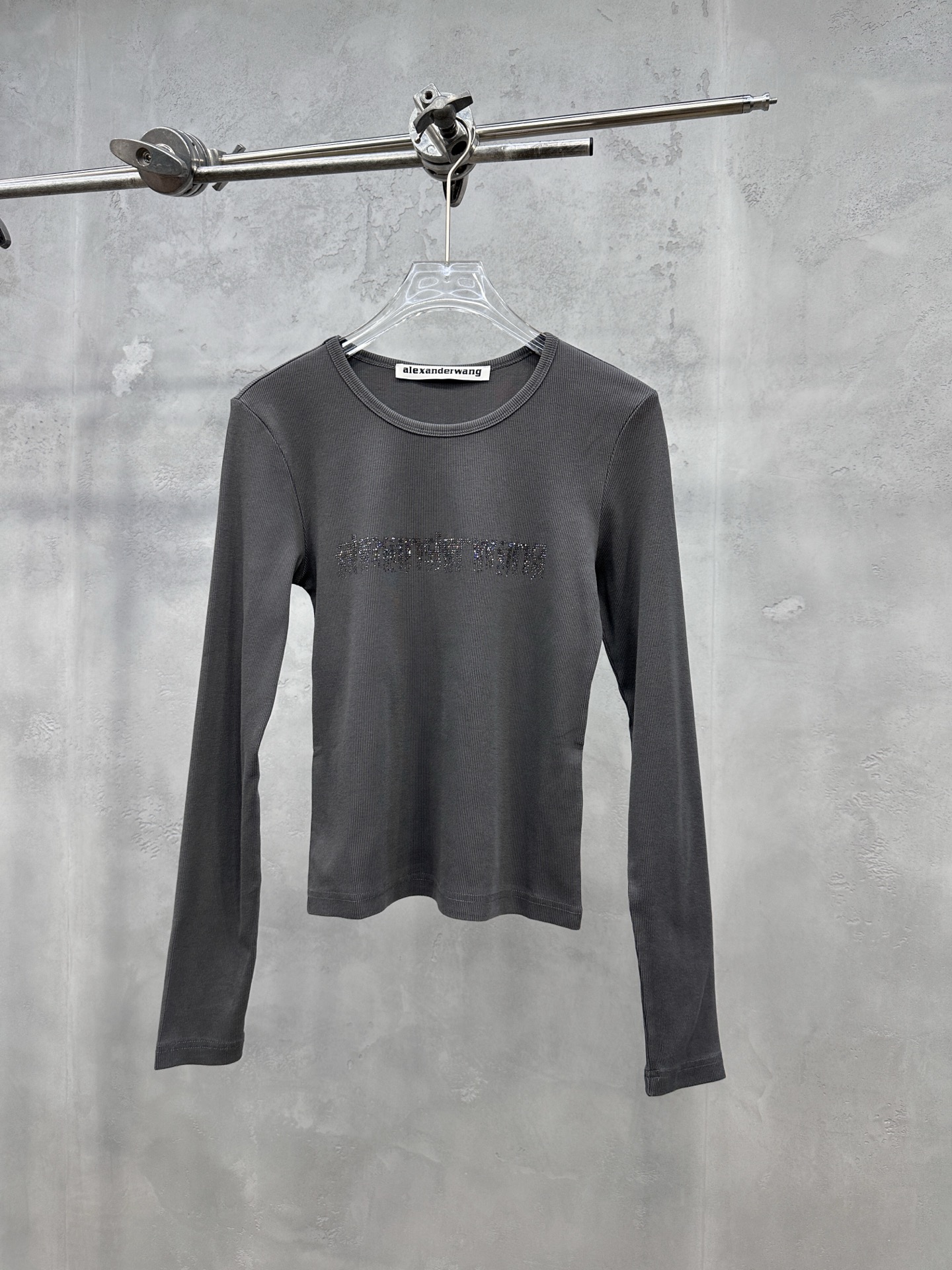 大王 ｜ 新款长袖打底，成衣洗水烫钻工艺，休闲时尚，尺码sml