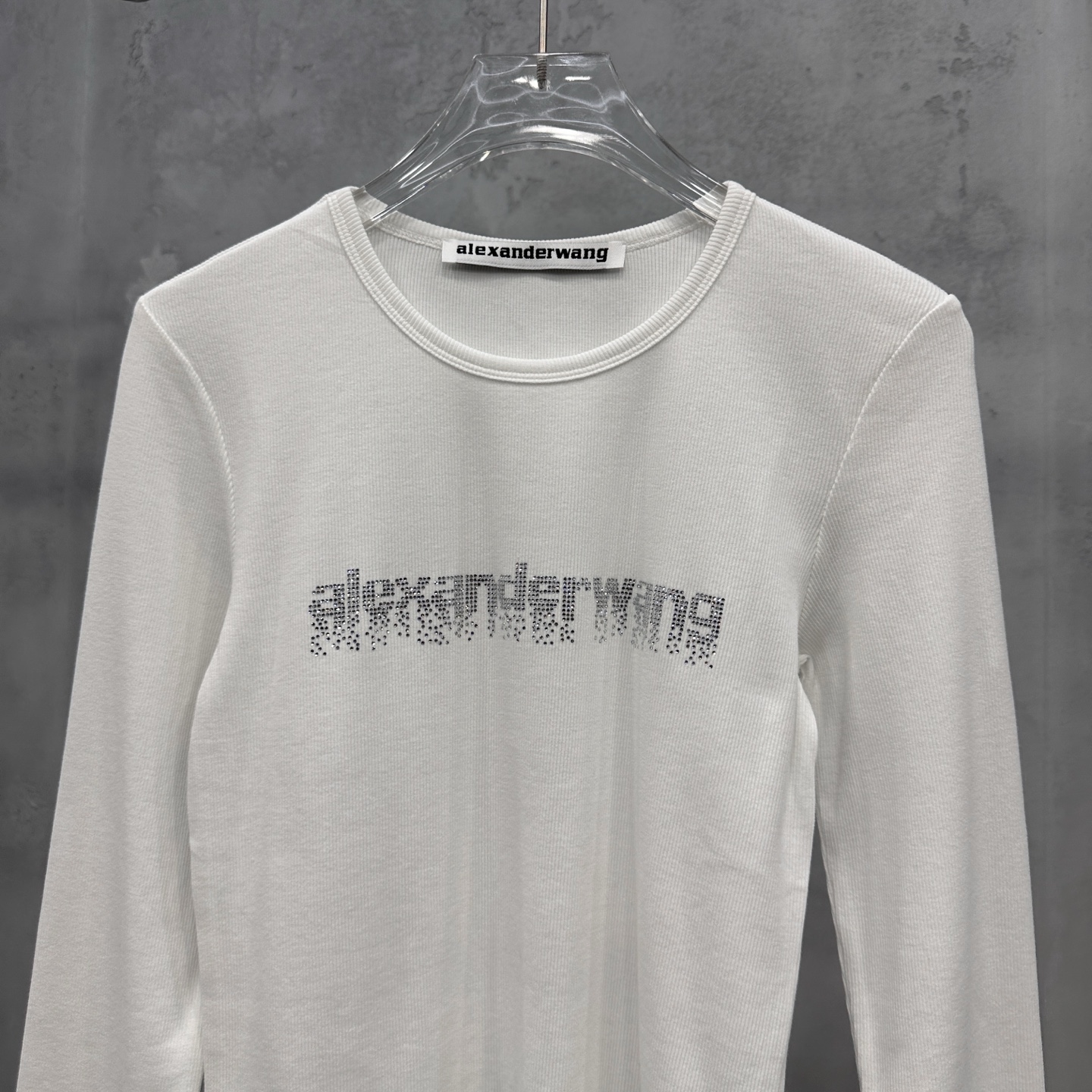 大王 ｜ 新款长袖打底，成衣洗水烫钻工艺，休闲时尚，尺码sml