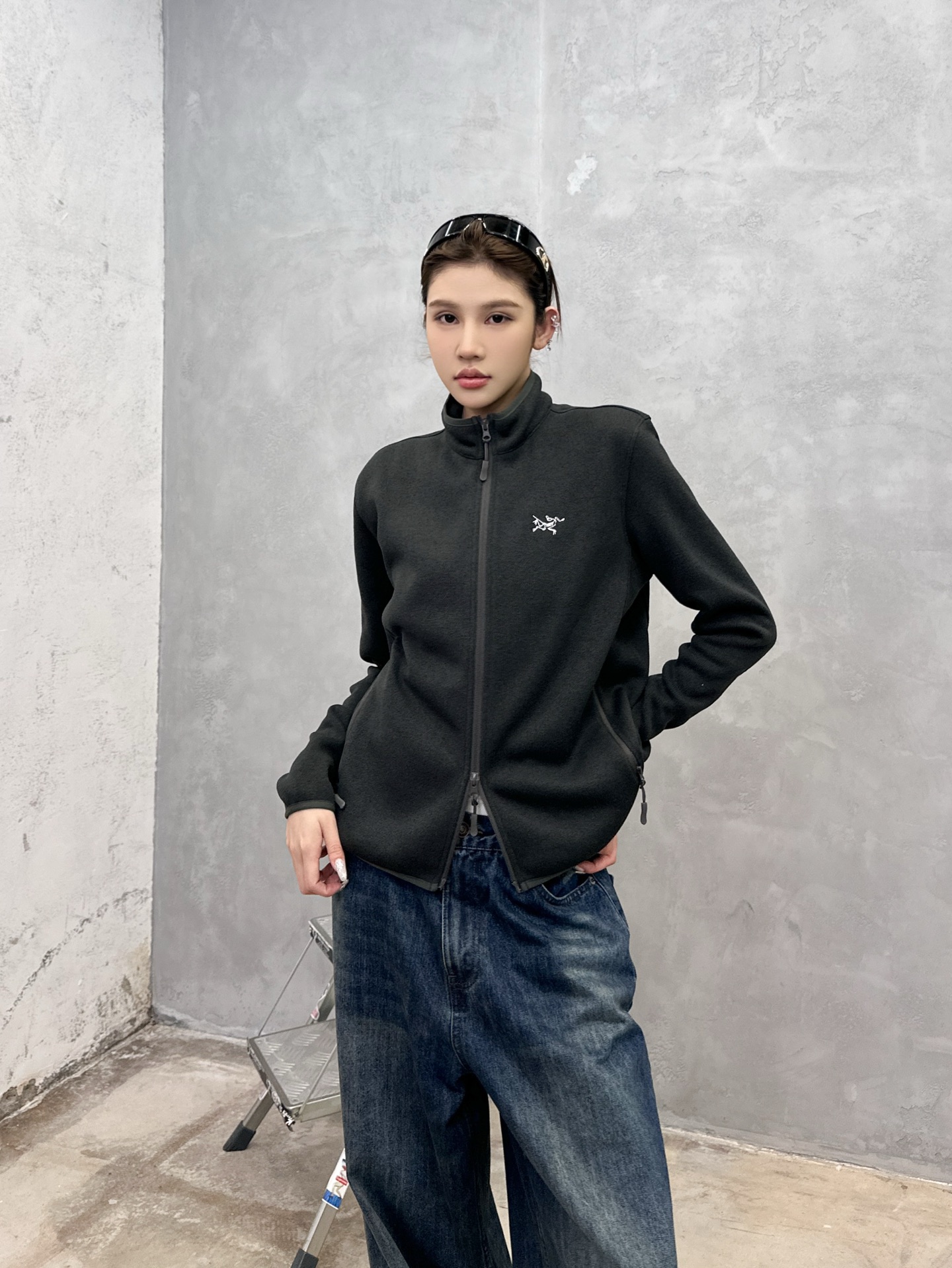 鸟 ｜ 新款休闲开衫，成衣洗水刺绣标工艺，保暖摇粒绒面料，休闲时尚，尺码sml