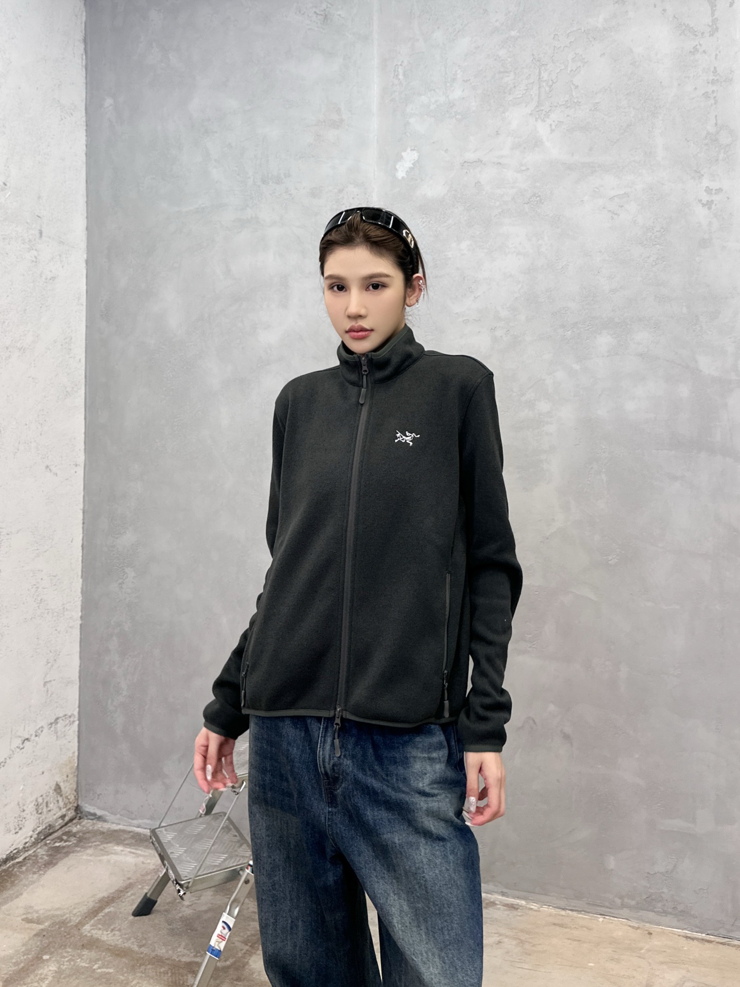 鸟 ｜ 新款休闲开衫，成衣洗水刺绣标工艺，保暖摇粒绒面料，休闲时尚，尺码sml