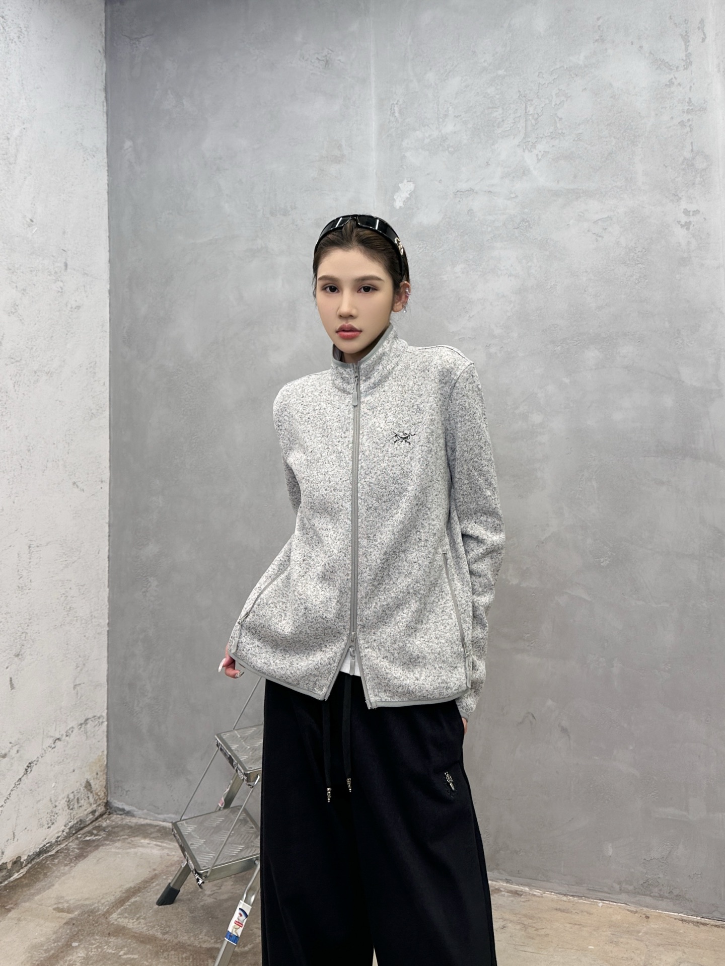 鸟 ｜ 新款休闲开衫，成衣洗水刺绣标工艺，保暖摇粒绒面料，休闲时尚，尺码sml