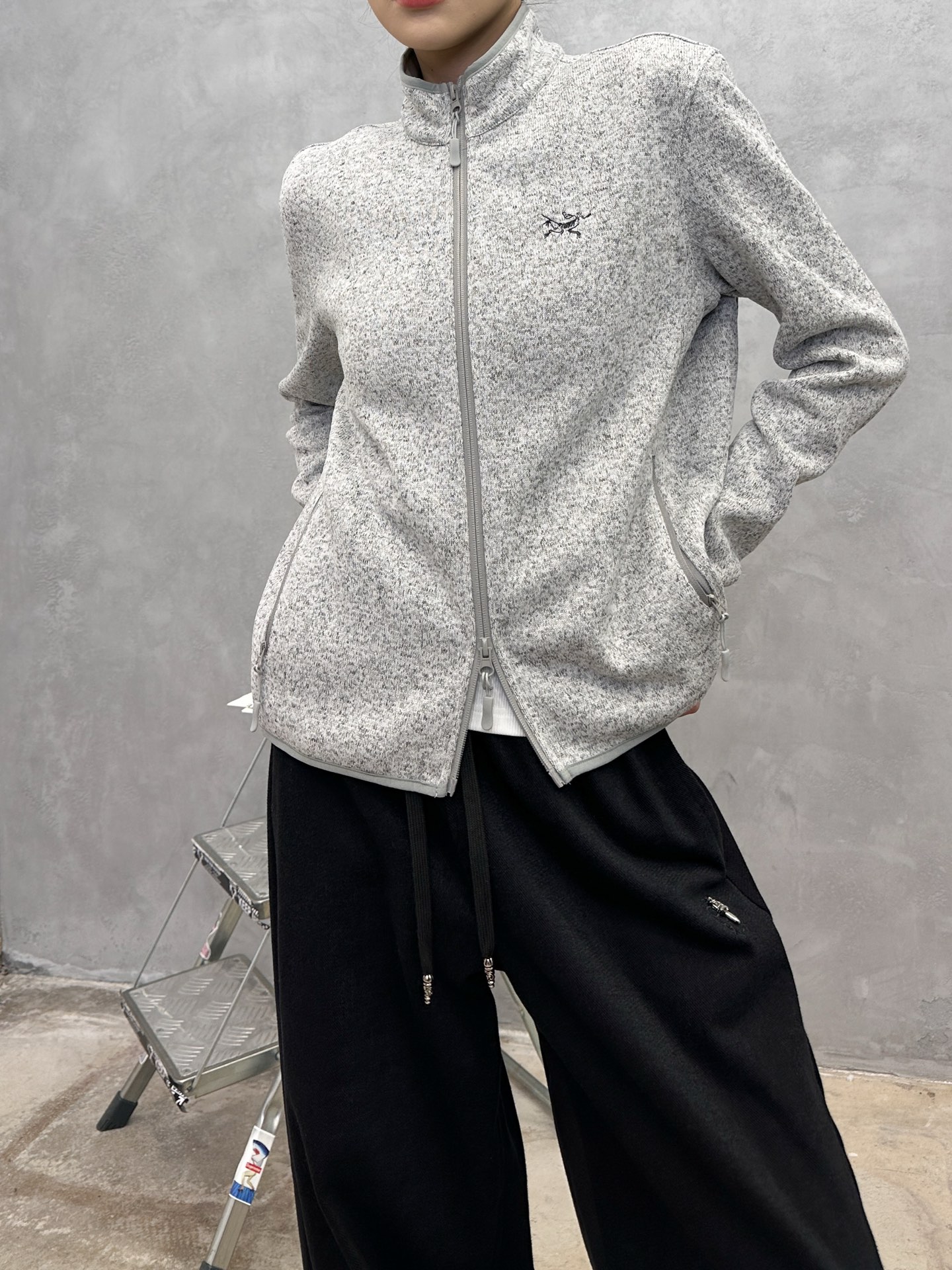 鸟 ｜ 新款休闲开衫，成衣洗水刺绣标工艺，保暖摇粒绒面料，休闲时尚，尺码sml