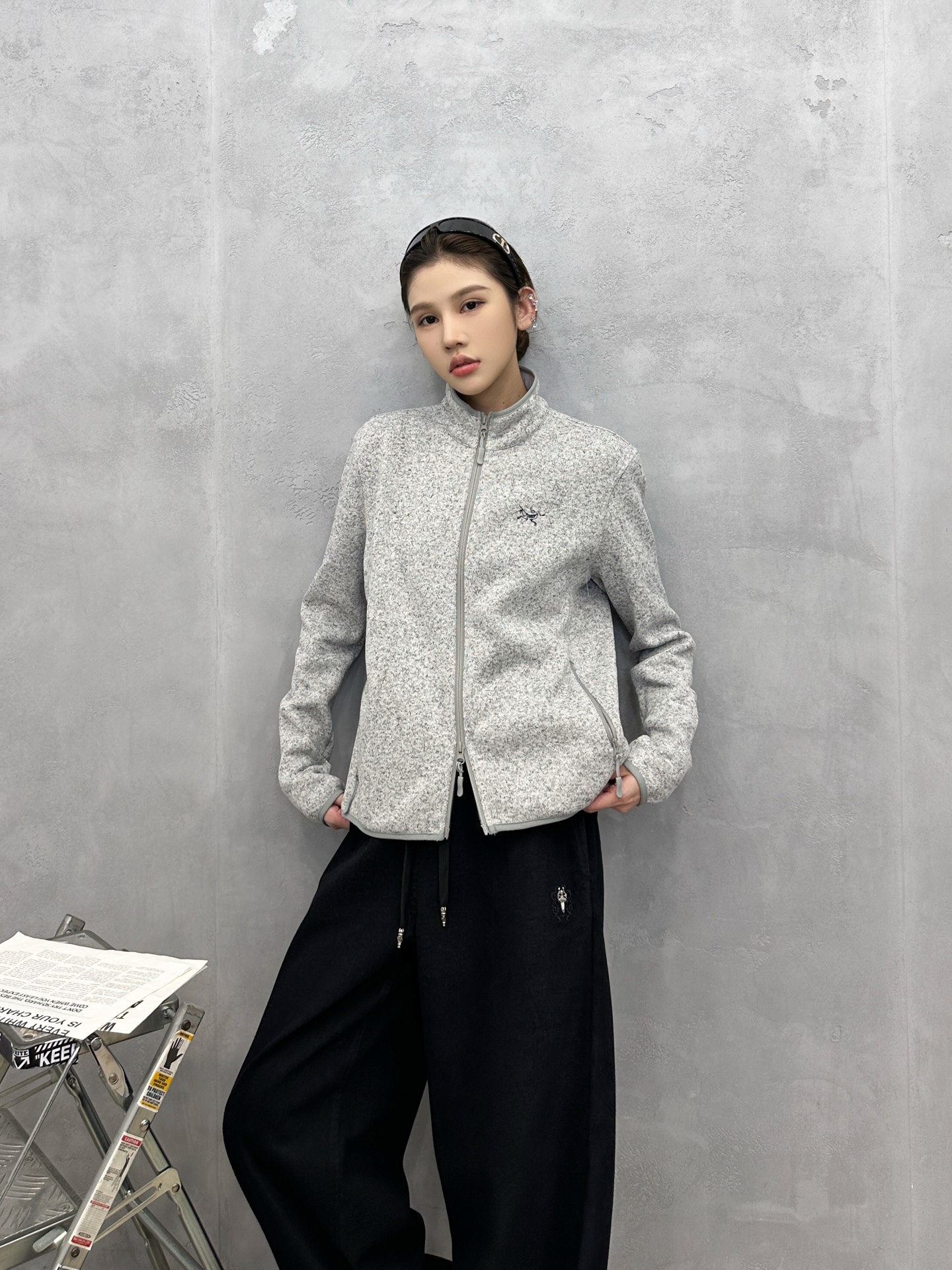 鸟 ｜ 新款休闲开衫，成衣洗水刺绣标工艺，保暖摇粒绒面料，休闲时尚，尺码sml