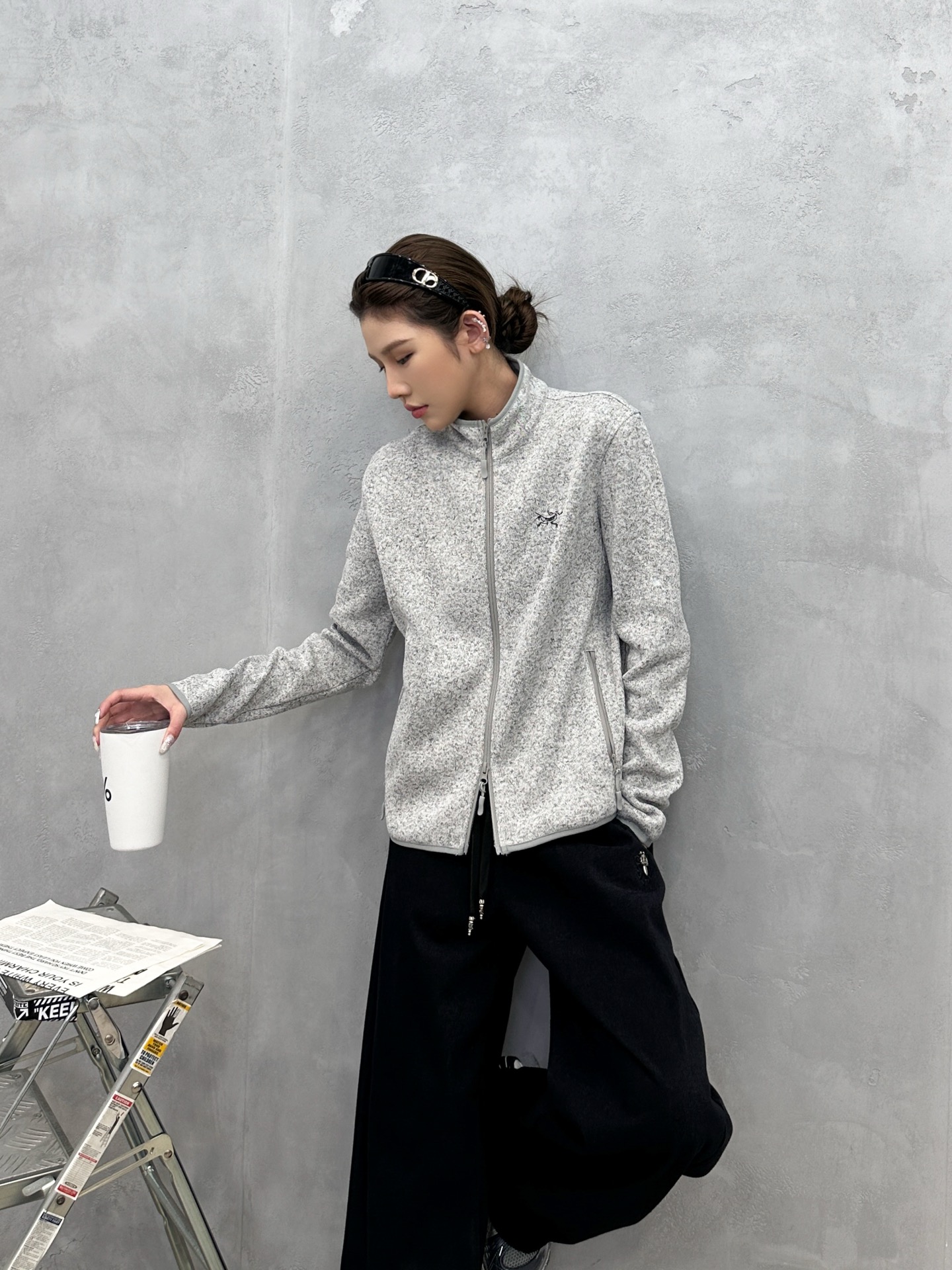 鸟 ｜ 新款休闲开衫，成衣洗水刺绣标工艺，保暖摇粒绒面料，休闲时尚，尺码sml