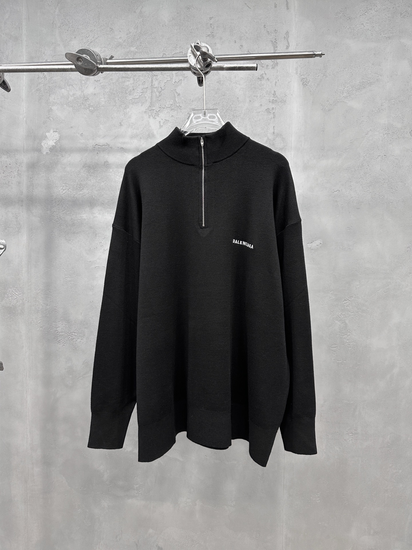 巴黎 ｜ 新款羊毛上衣，经典刺绣标，羊毛混纺纱线毛织，休闲时尚，男女同款，尺码sml