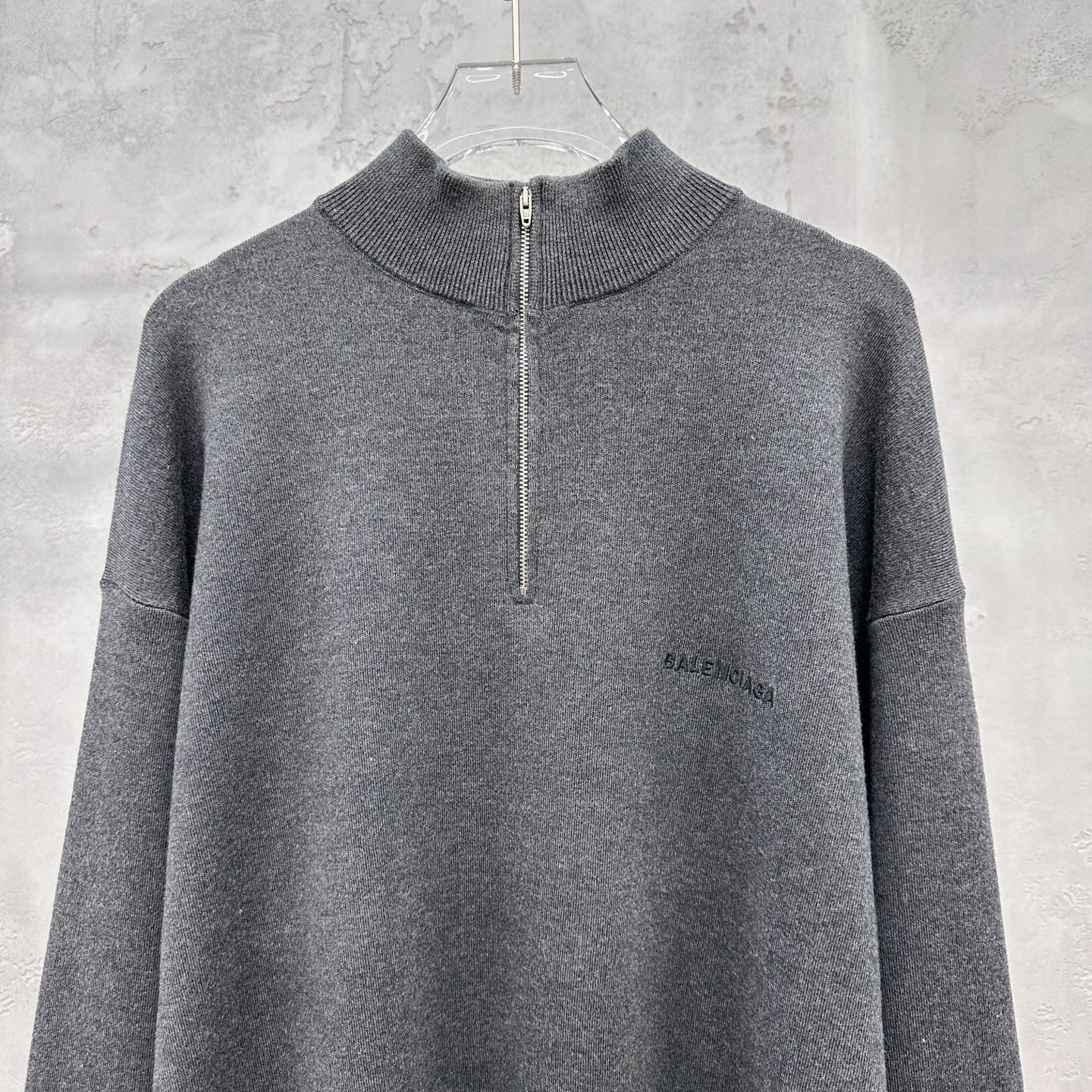 巴黎 ｜ 新款羊毛上衣，经典刺绣标，羊毛混纺纱线毛织，休闲时尚，男女同款，尺码sml