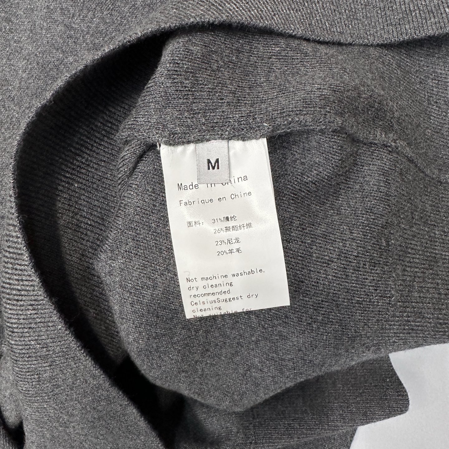 巴黎 ｜ 新款羊毛上衣，经典刺绣标，羊毛混纺纱线毛织，休闲时尚，男女同款，尺码sml