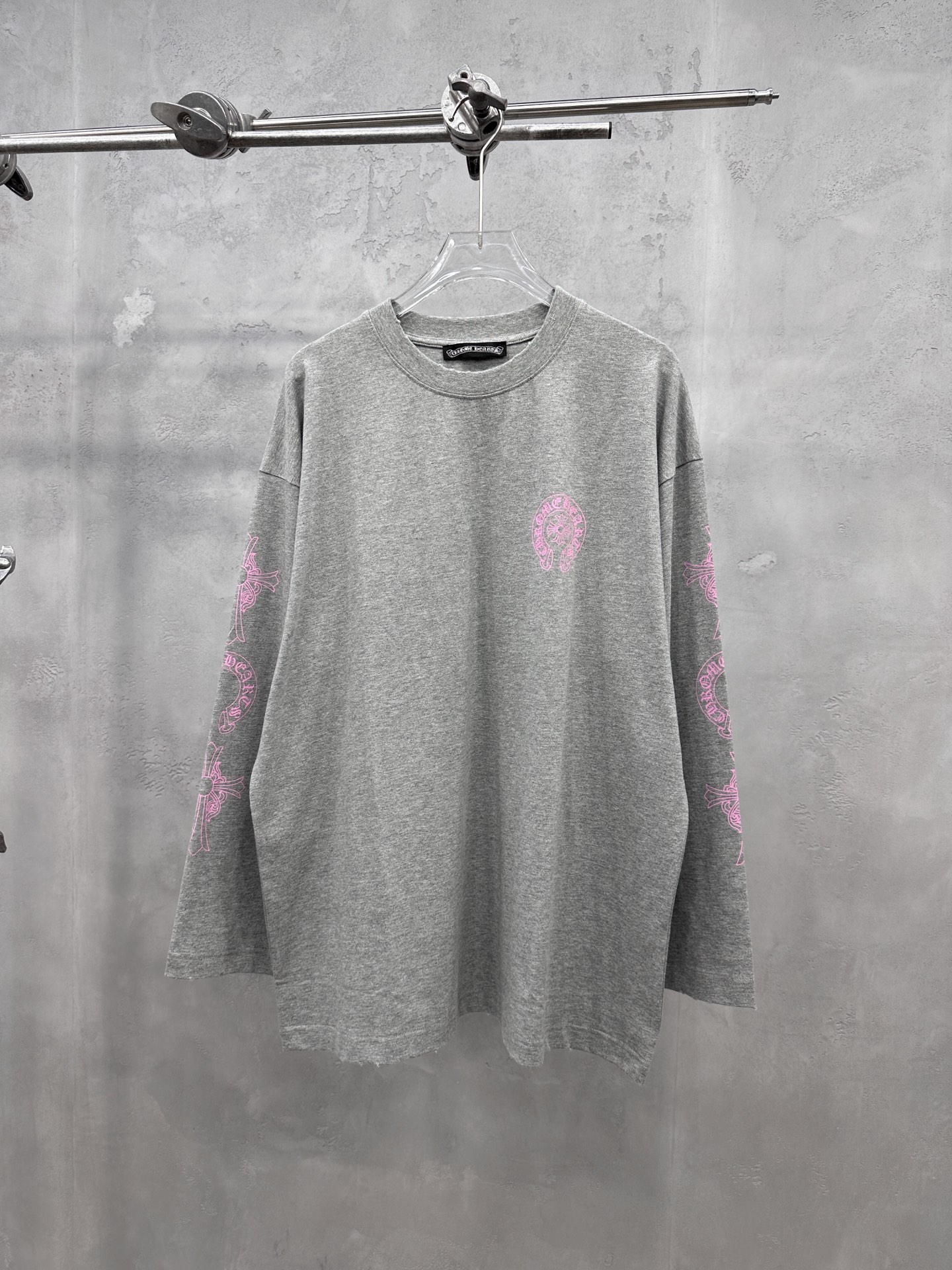 Chrome Hearts new long sleeve T-shirt, unisex, sizes S M L.-Big cat