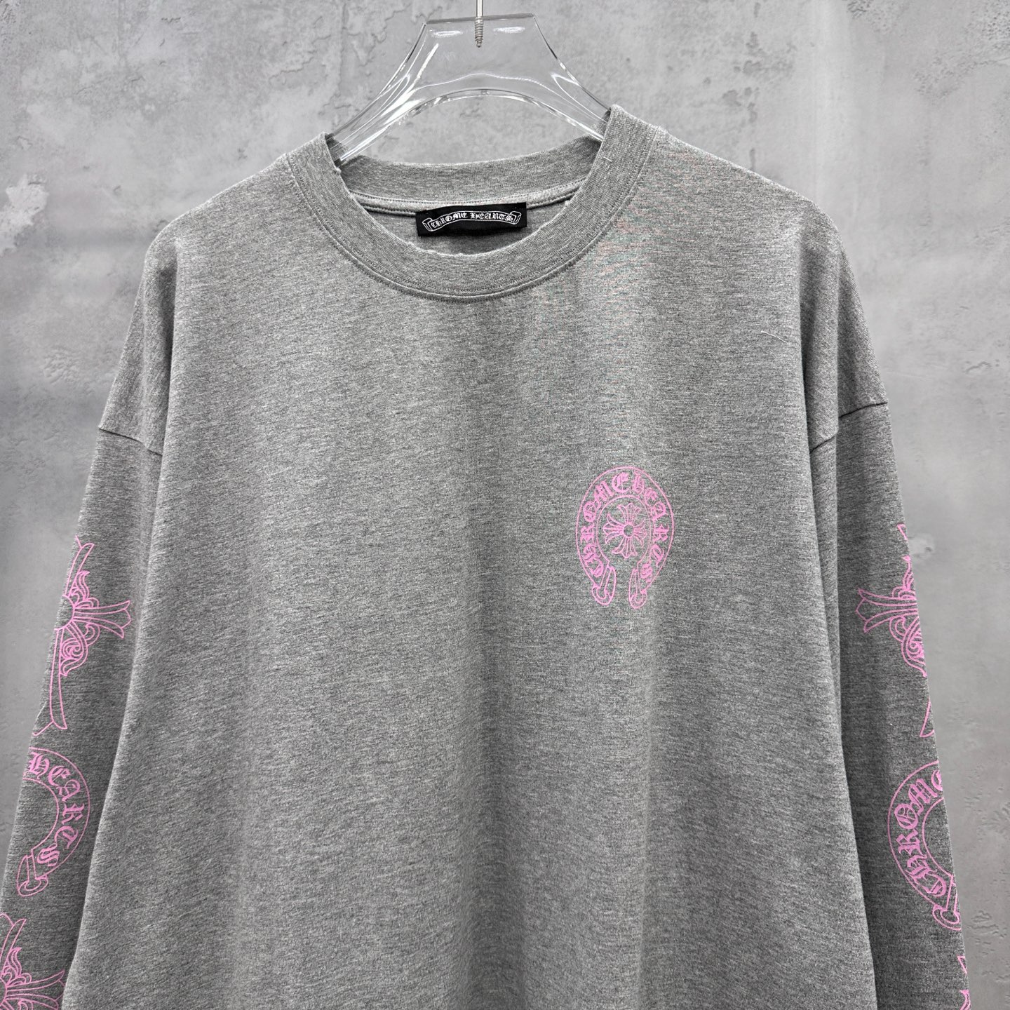 Chrome Hearts new long sleeve T-shirt, unisex, sizes S M L.-Big cat