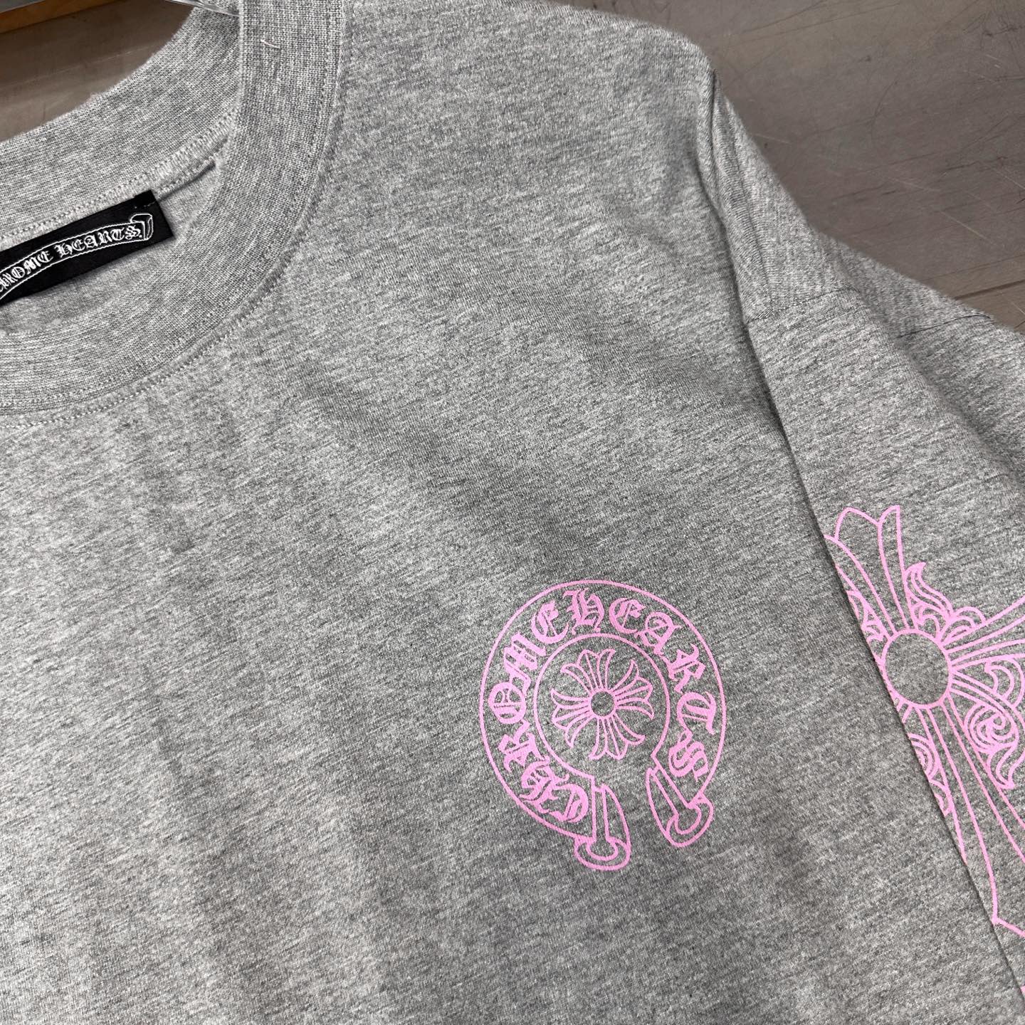 Chrome Hearts new long sleeve T-shirt, unisex, sizes S M L.-Big cat