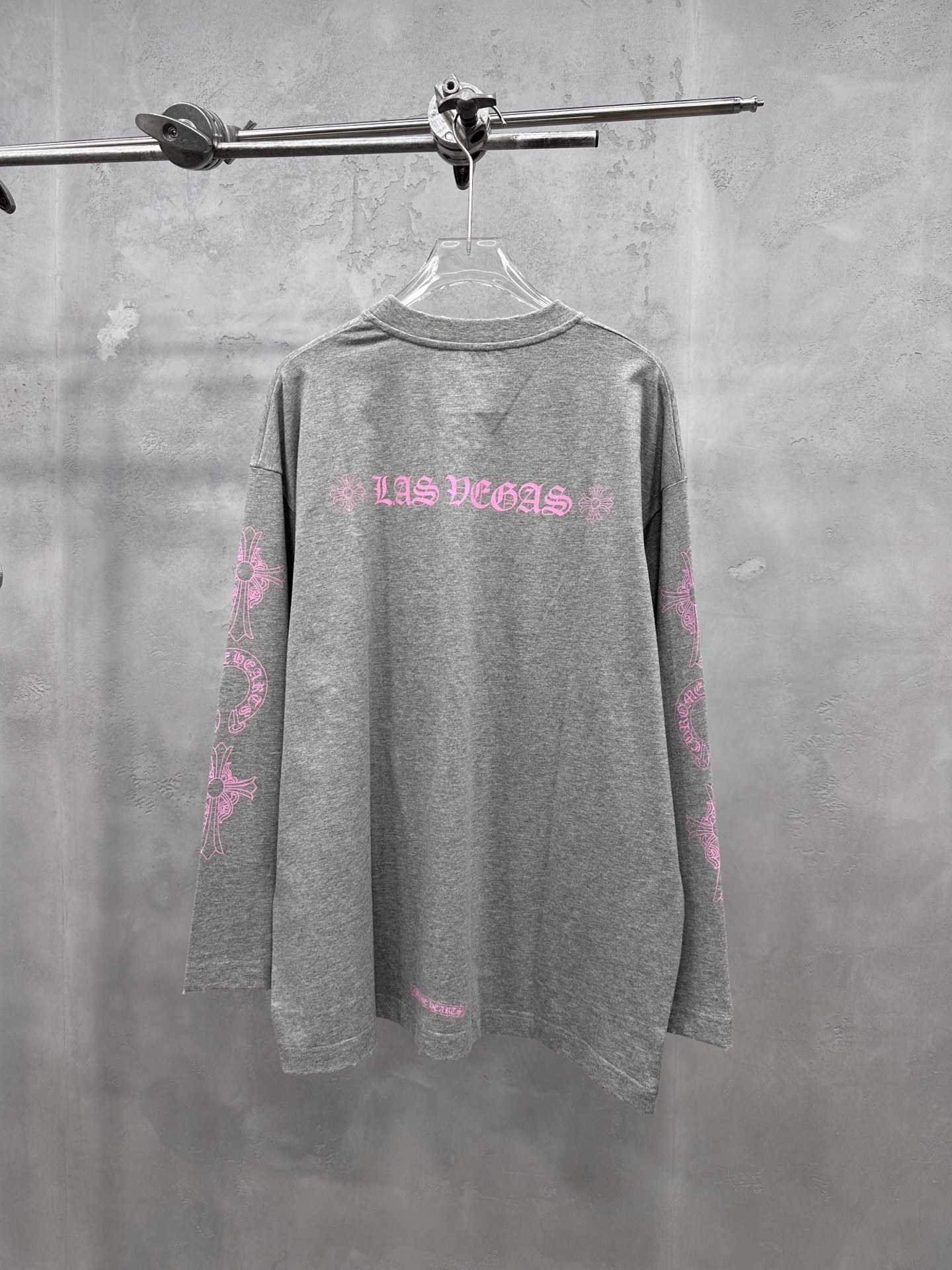 Chrome Hearts new long sleeve T-shirt, unisex, sizes S M L.-Big cat