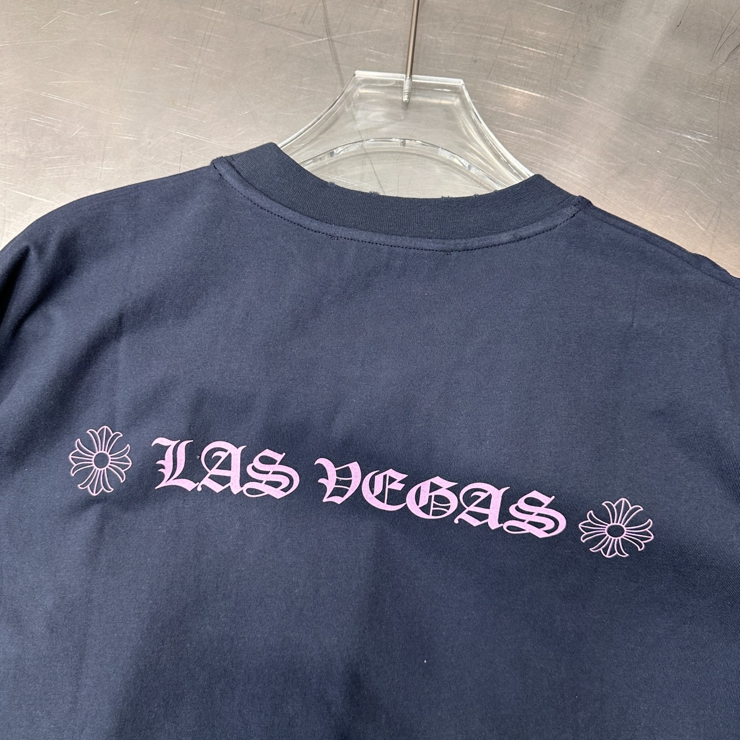 克罗心 ｜ 新款长袖t，成衣洗水吊磨工艺加5处印花，男女同款，尺码sml